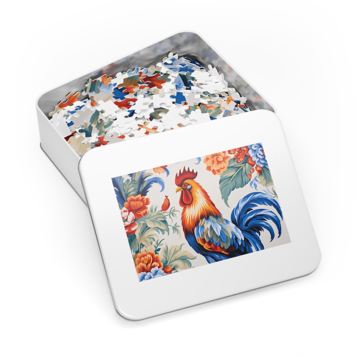 Jigsaw Puzzle, Chicken/Rooster, Personalised/Non-Personalised (30, 110, 252, 500,1000-Piece)