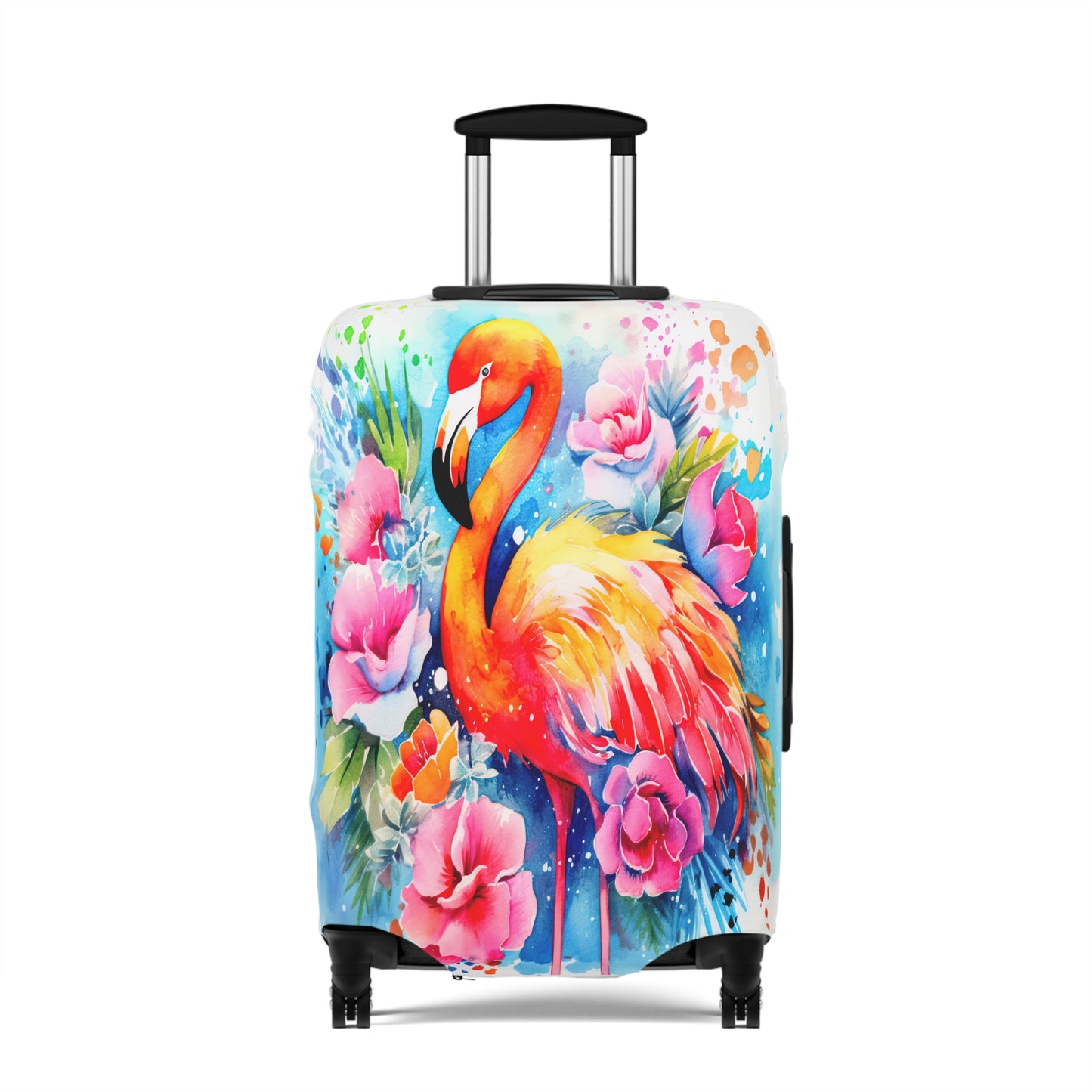 Luggage Cover, Flamingo, awd-242