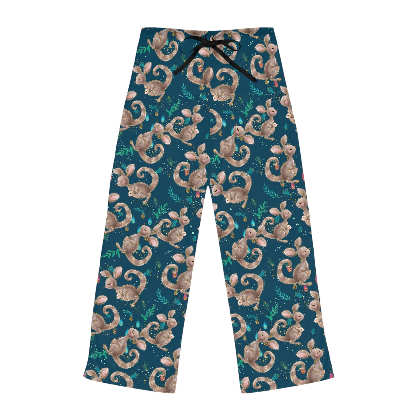 Women's Pyjama Pants, Australian Animals, Sleepwear Bottoms