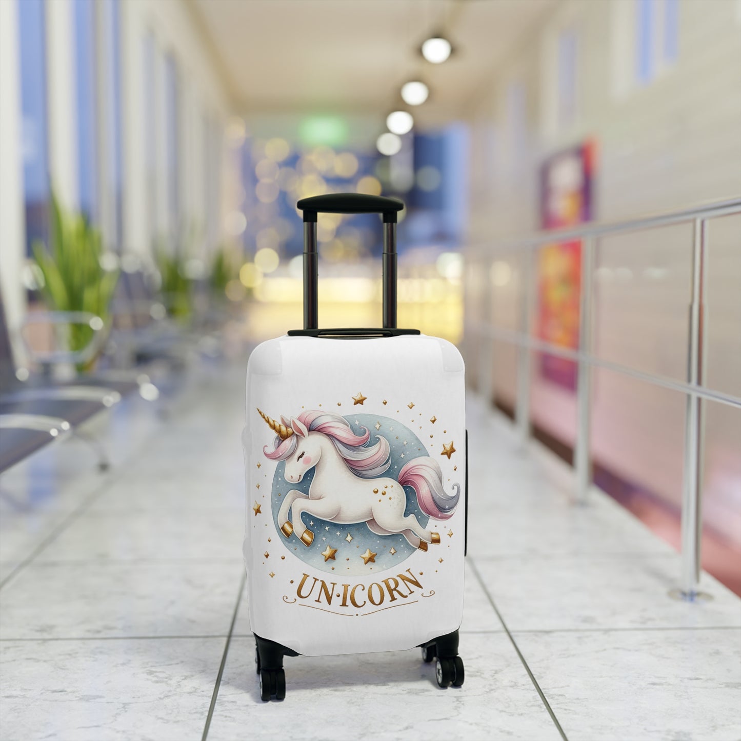 Luggage Cover, Unicorn, awd-4045