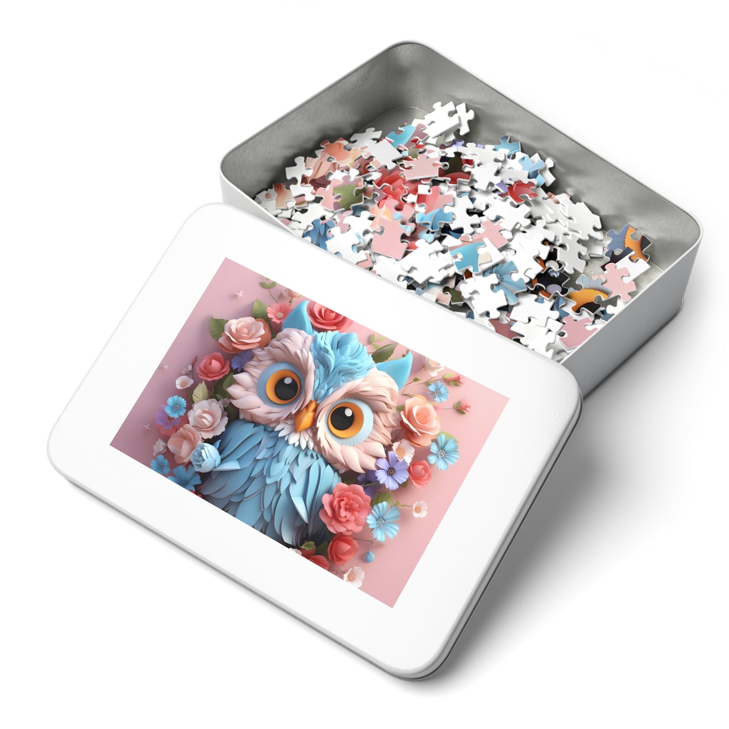 Jigsaw Puzzle, Owl, Personalised/Non-Personalised (30, 110, 252, 500,1000-Piece)