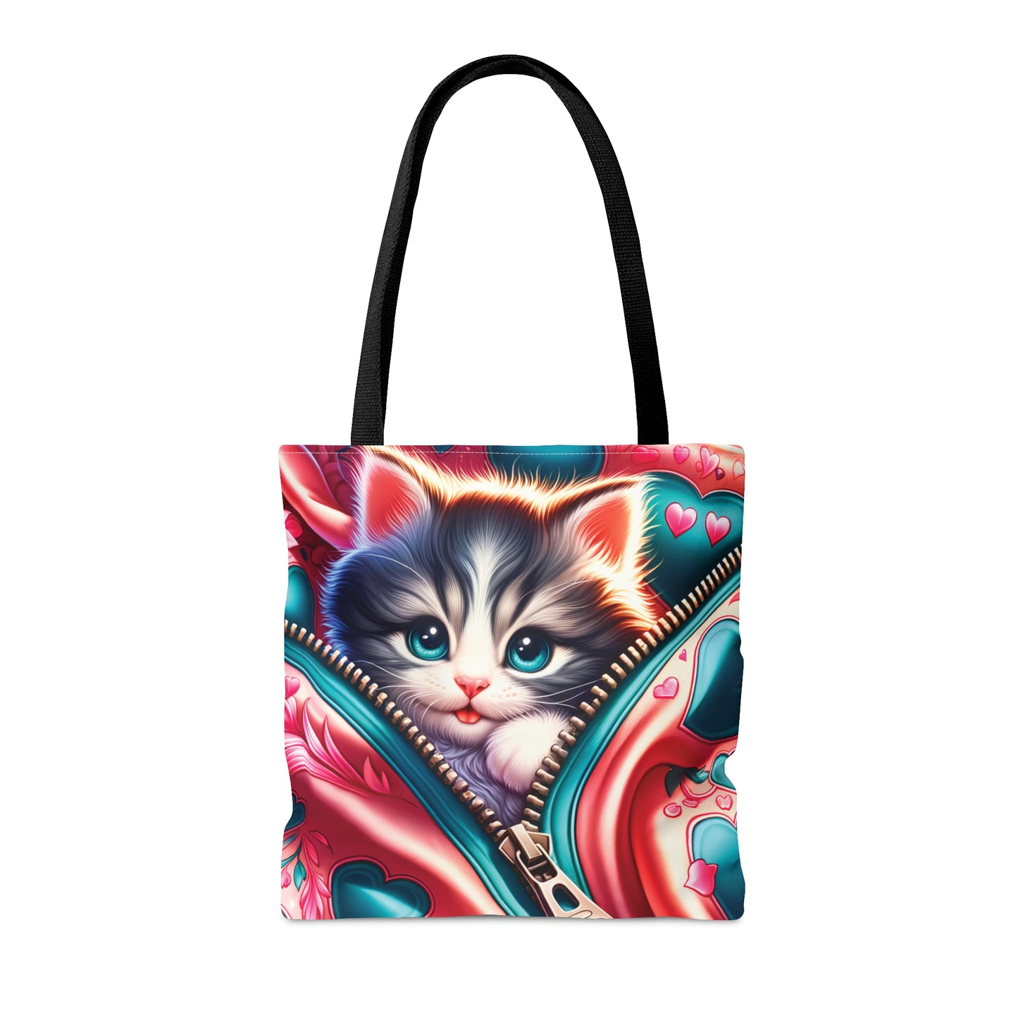 Tote Bag, Cat, Personalised/Non-Personalised Tote bag