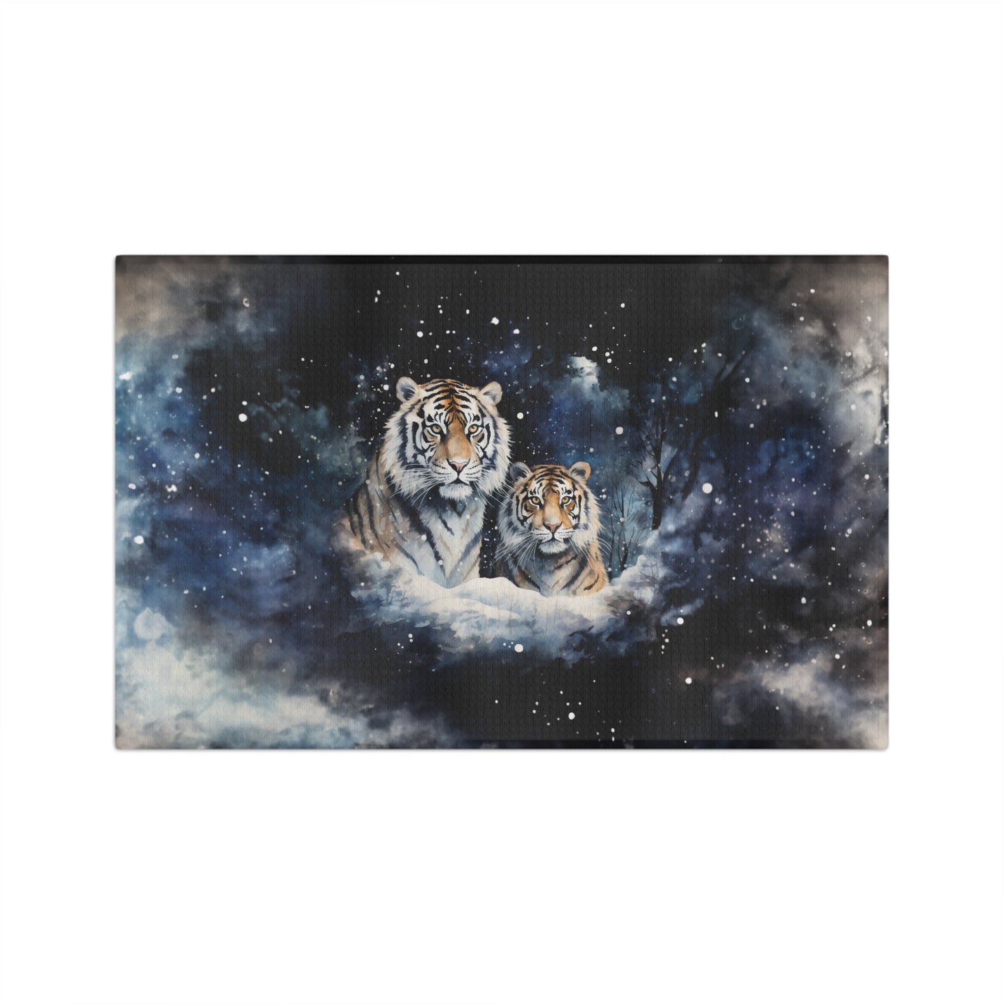 Microfiber Tea Towel Tigers