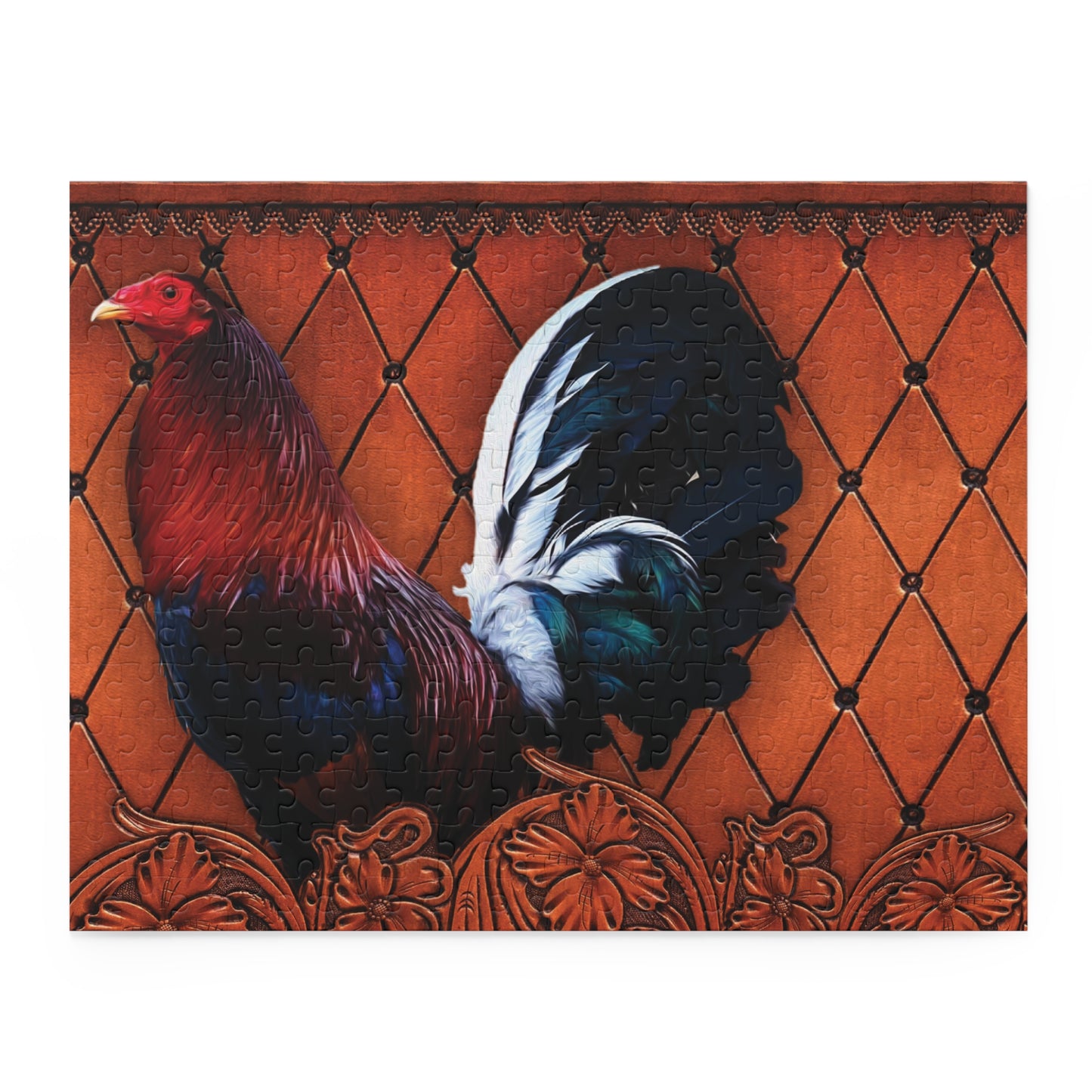 Personalised/Non-Personalised Puzzle, Chicken/Rooster (120, 252, 500-Piece)