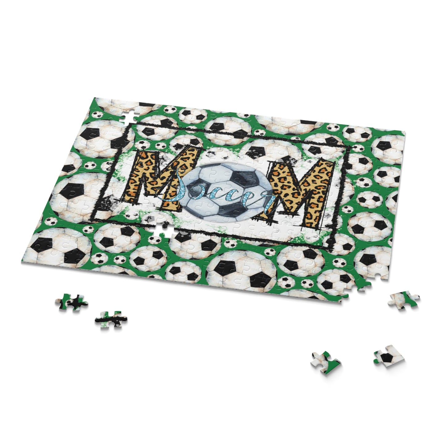 Personalised/Non-Personalised Puzzle, Soccer Mom (120, 252, 500-Piece)