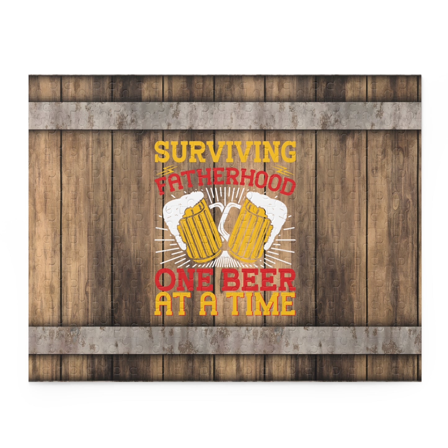 Puzzle, Surviving Fatherhood one Beer at a Time (120, 252, 500-Piece) awd-564