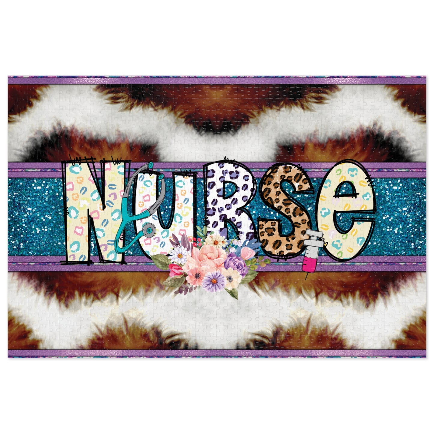 Jigsaw Puzzle, Nurse, Personalised/Non-Personalised (30, 110, 252, 500,1000-Piece)