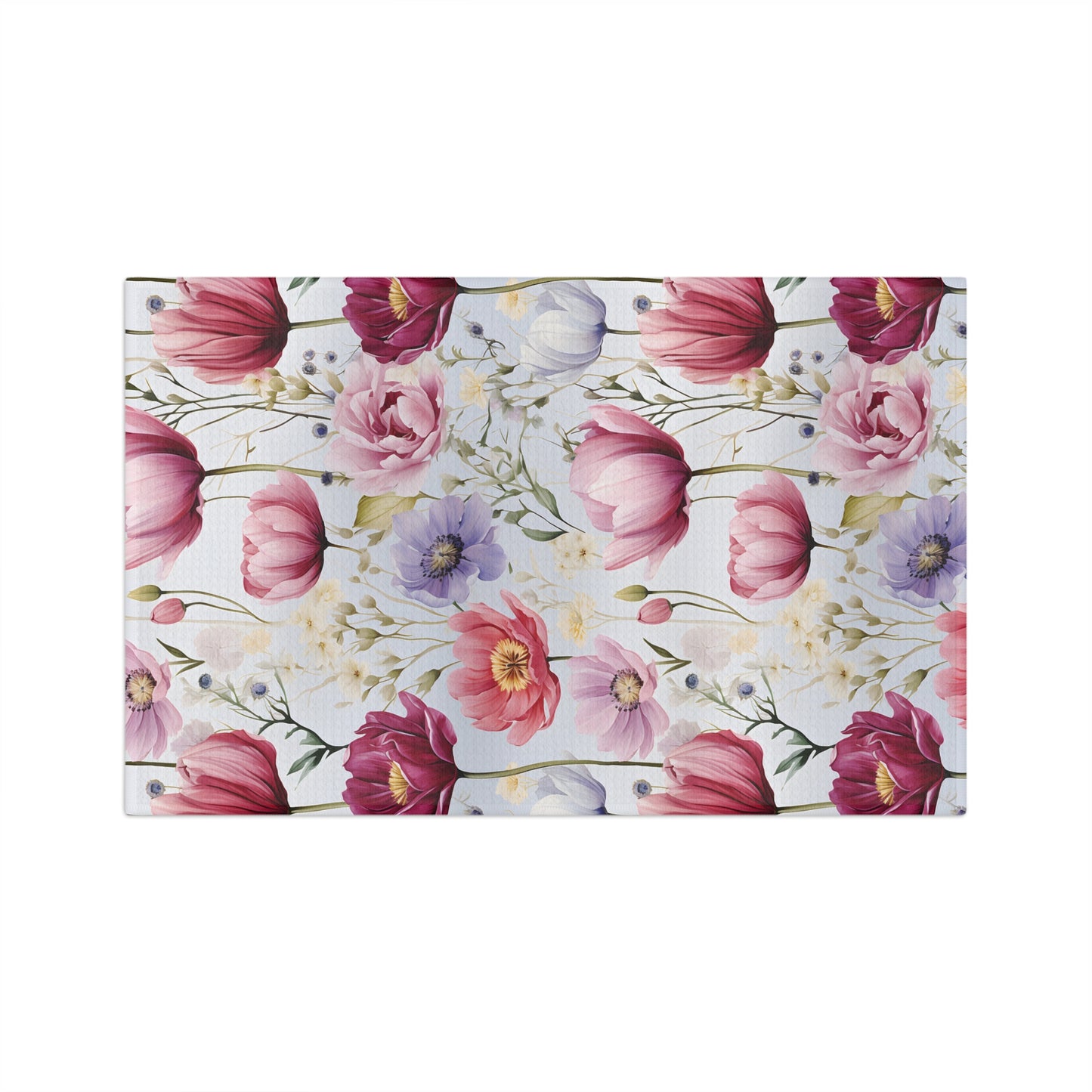 Microfiber Tea Towel Floral