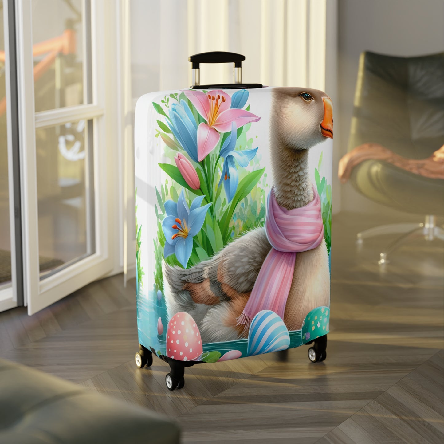 Luggage Cover, Easter, Duck, awd-1612