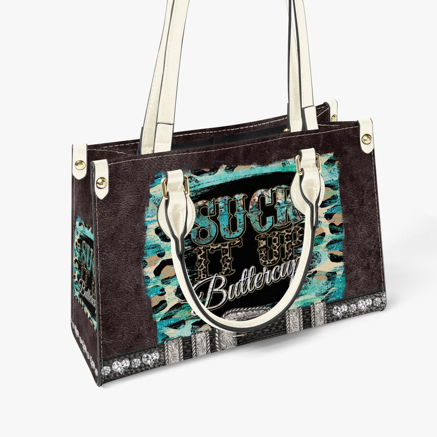 Women's Tote Bag - Long Strap - Suck it Up Buttercup