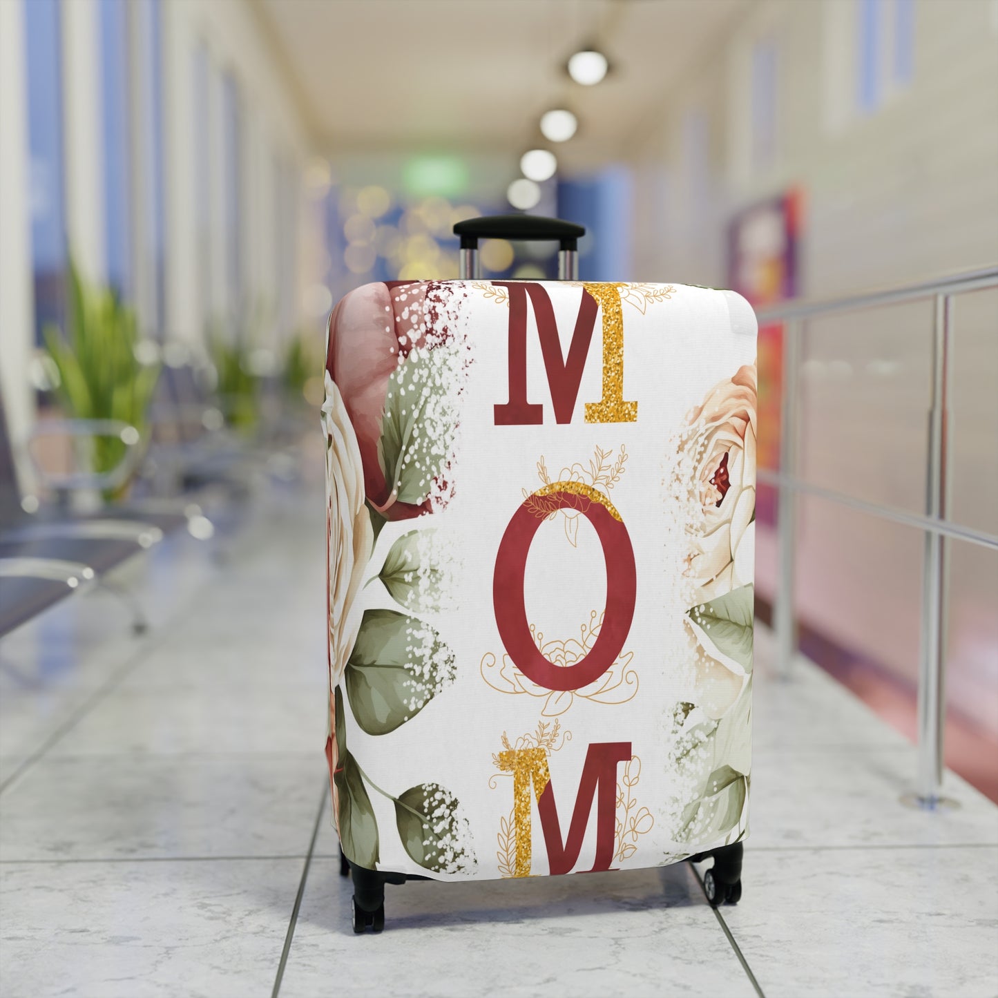 Luggage Cover, Floral, Mom, awd-528