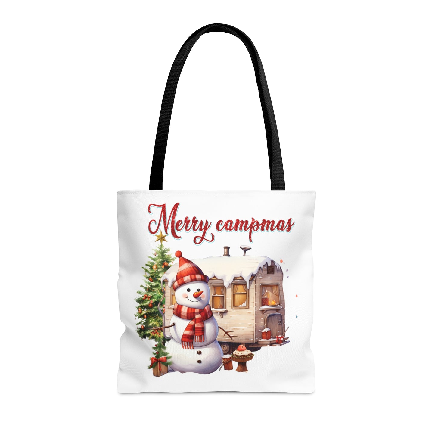 Tote Bag, Christmas, Camper