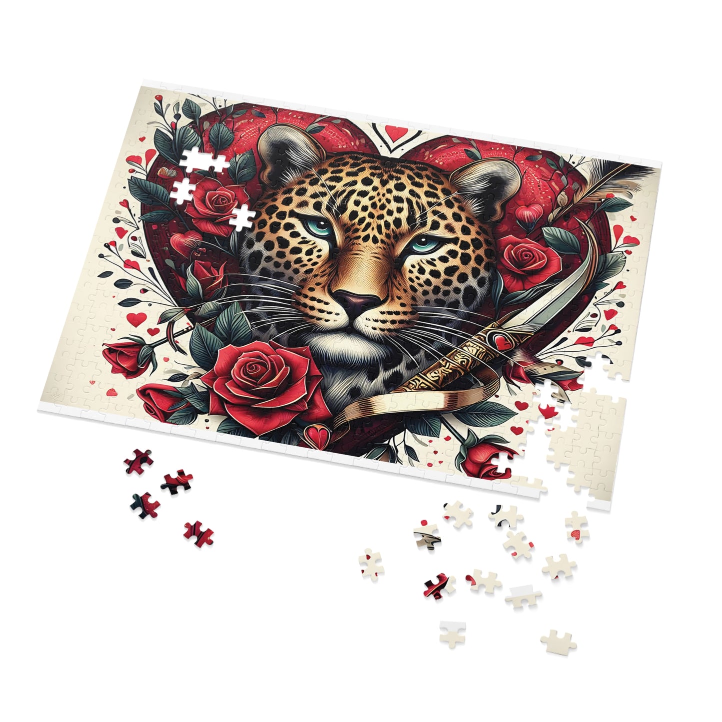 Jigsaw Puzzle, Cheetah, Personalised/Non-Personalised (30, 110, 252, 500,1000-Piece)