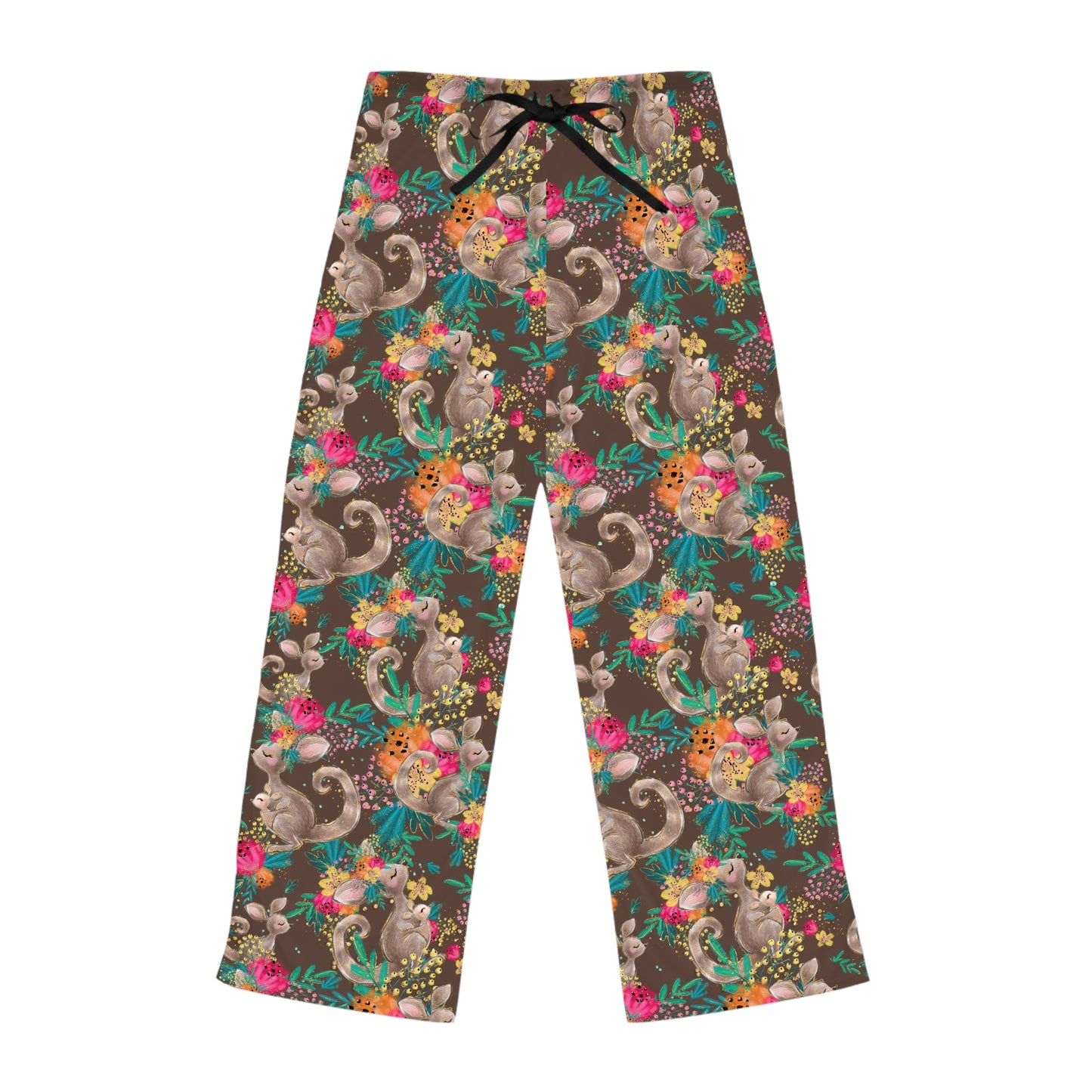 Women's Pyjama Pants, Australian Animals, Sleepwear Bottoms