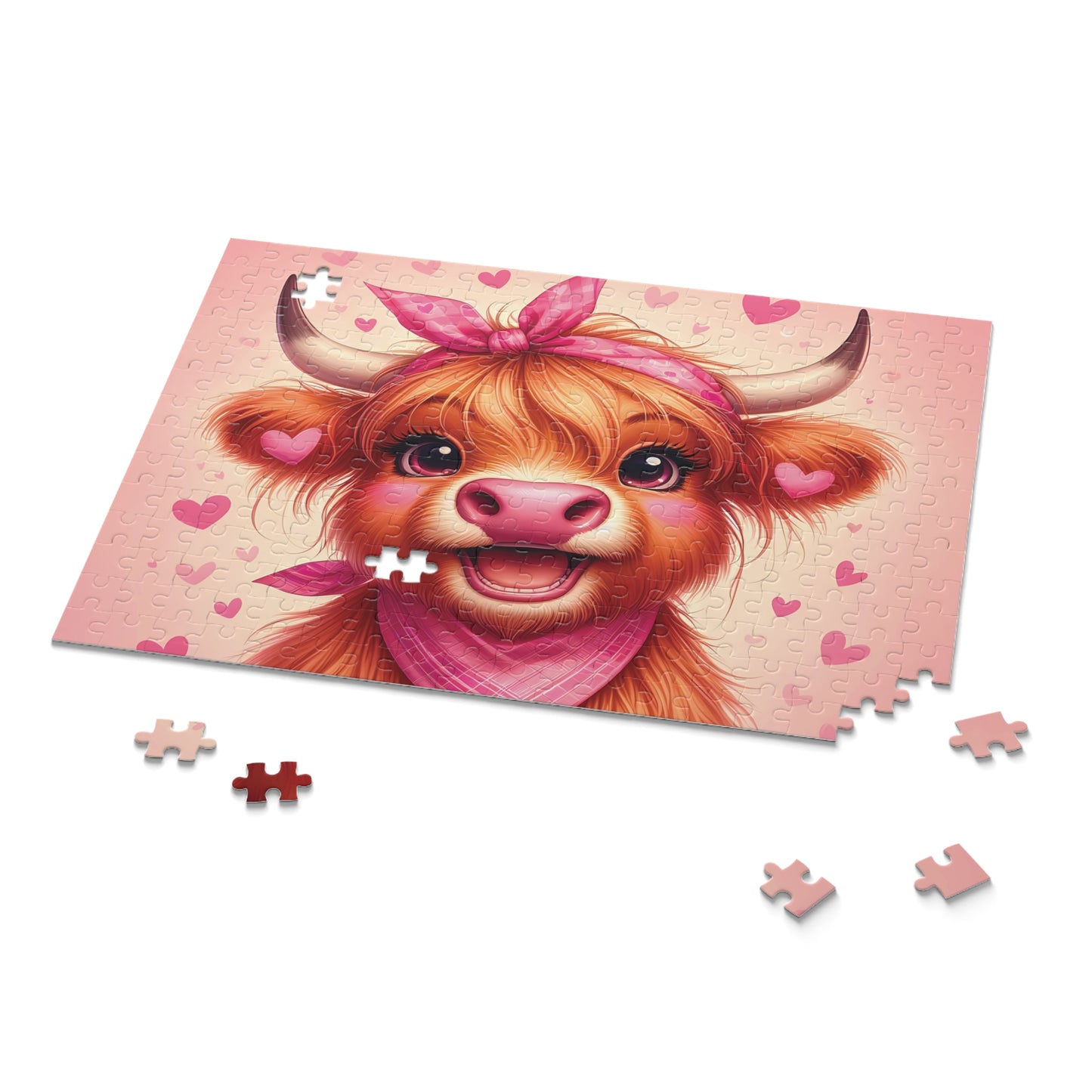 Puzzle, Highland Cow  (120, 252, 500-Piece) awd-616