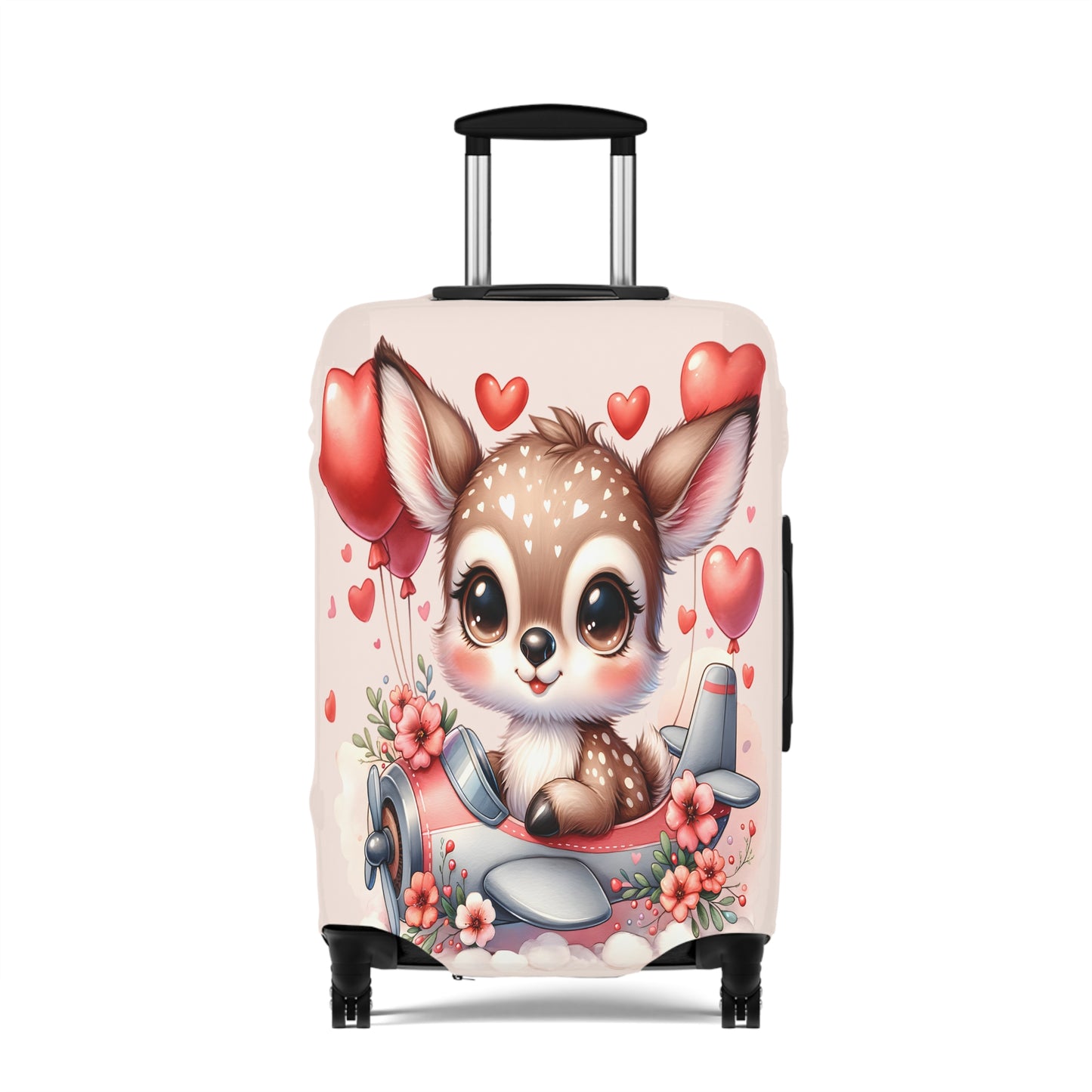 Luggage Cover, Deer in Plane, awd-308