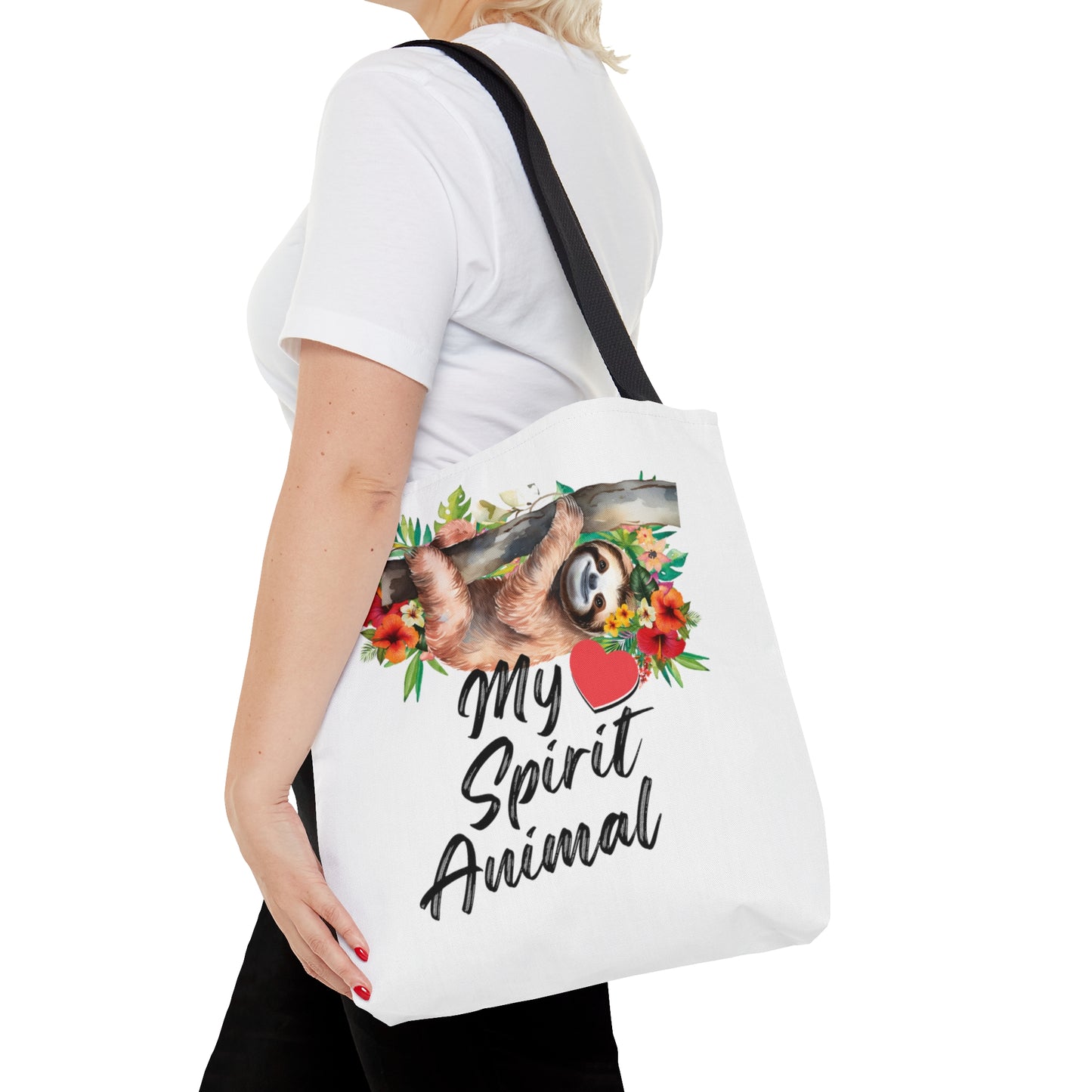 Tote Bag, Sloth, Personalised/Non-Personalised Tote bag