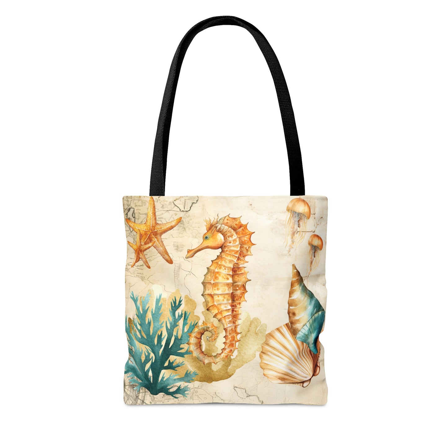 Tote Bag, Nautical bag, Beach Tote Bag