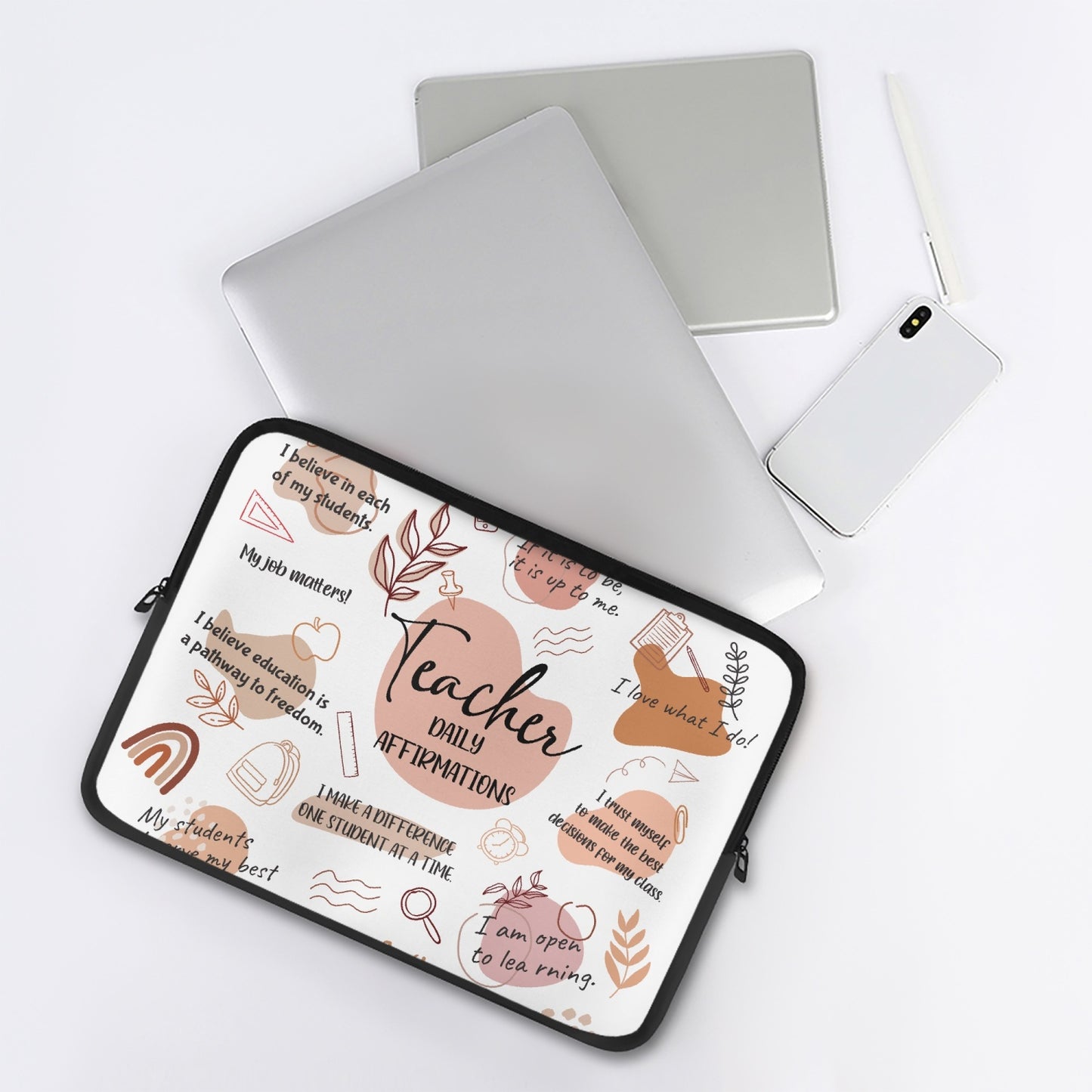 Laptop Sleeve - without handles - Affirmations - Teacher