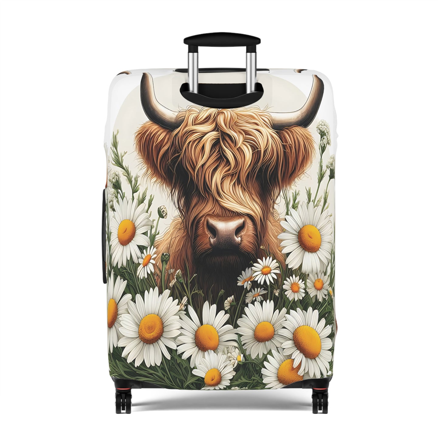 Luggage Cover, Highland Cow, awd-443