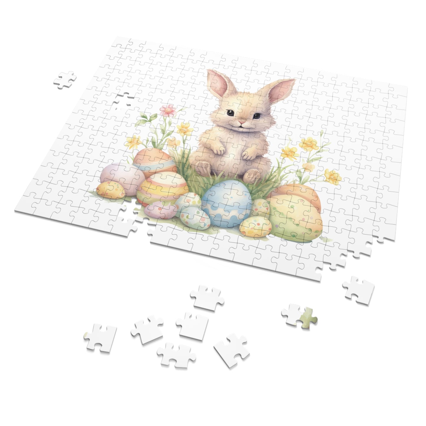 Jigsaw Puzzle, Easter, Easter Rabbit, Personalised/Non-Personalised (30, 110, 252, 500,1000-Piece)