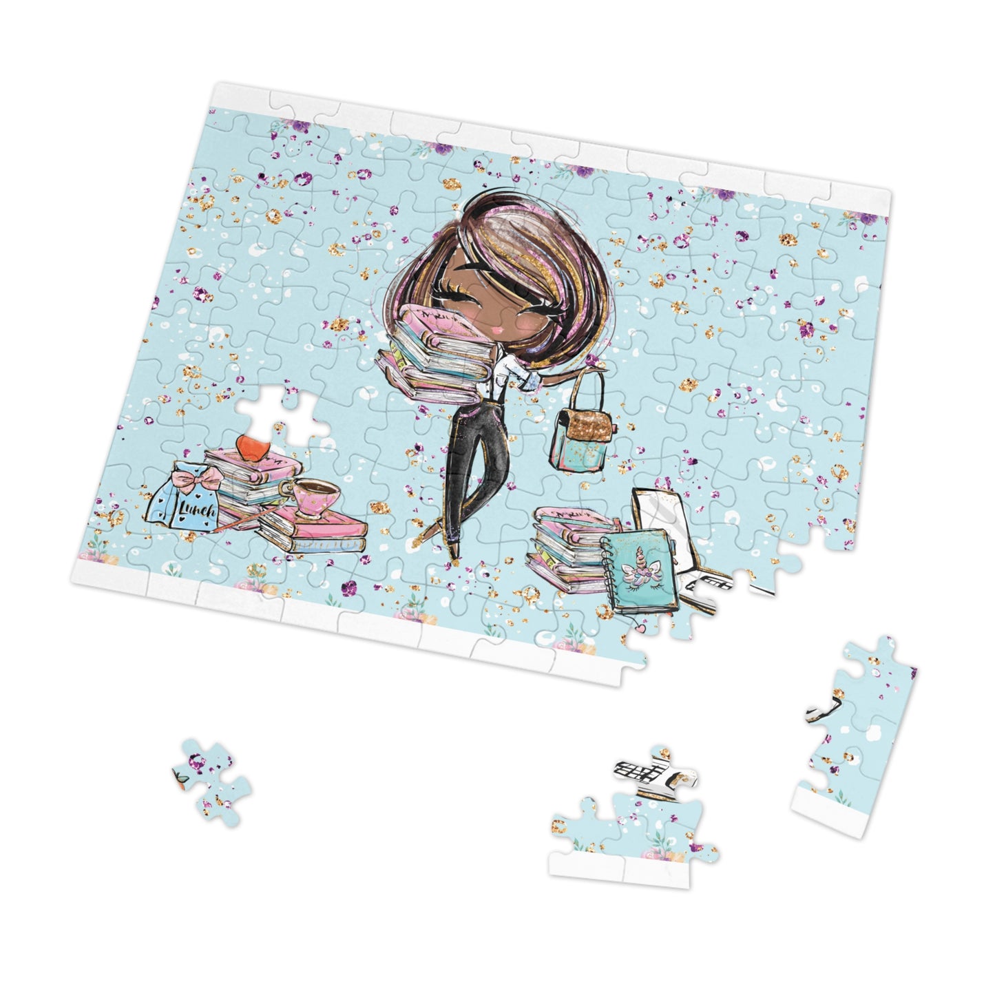 Jigsaw Puzzle, Teacher, Personalised/Non-Personalised (30, 110, 252, 500,1000-Piece)