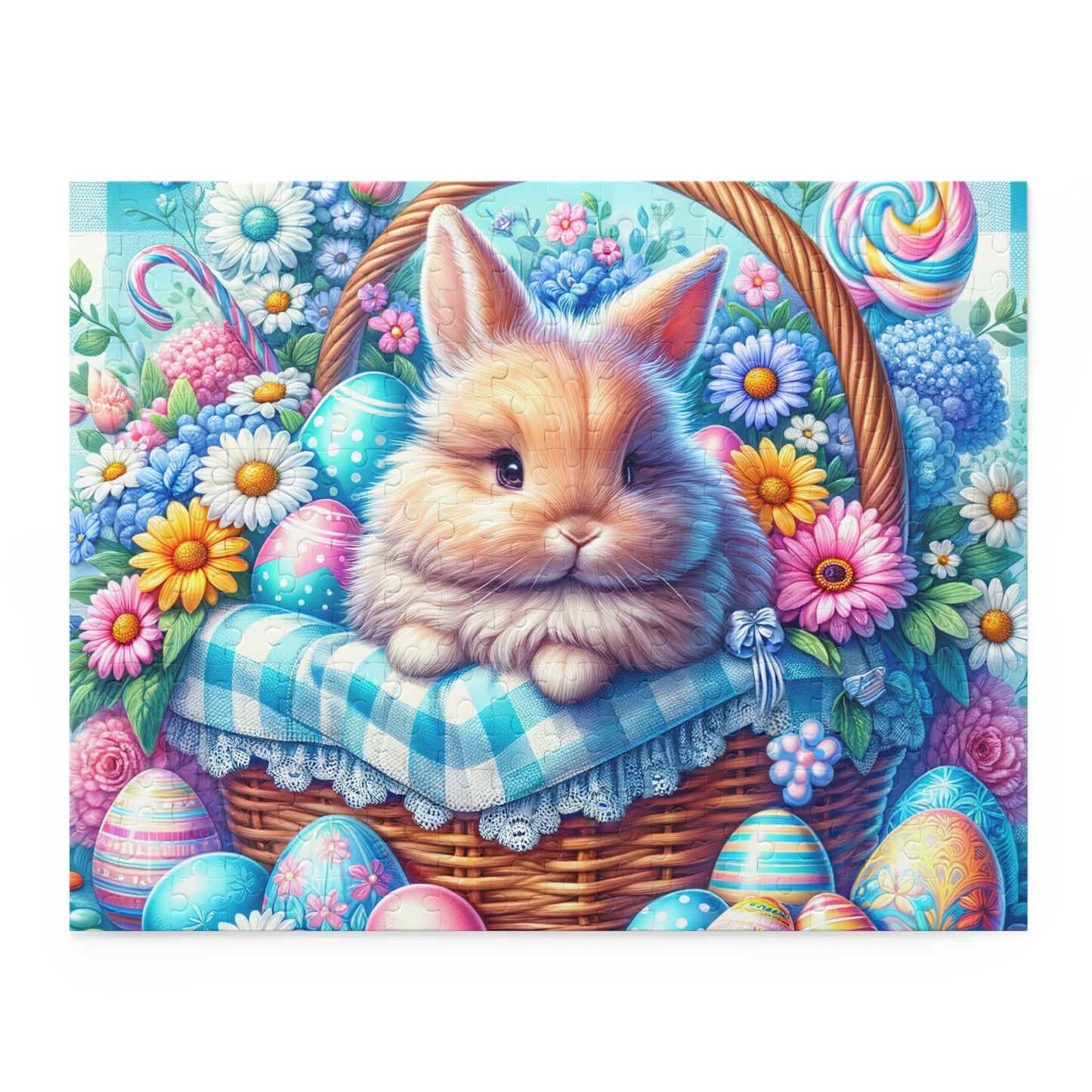 Puzzle, Easter, Rabbit  (120, 252, 500-Piece) awd-622