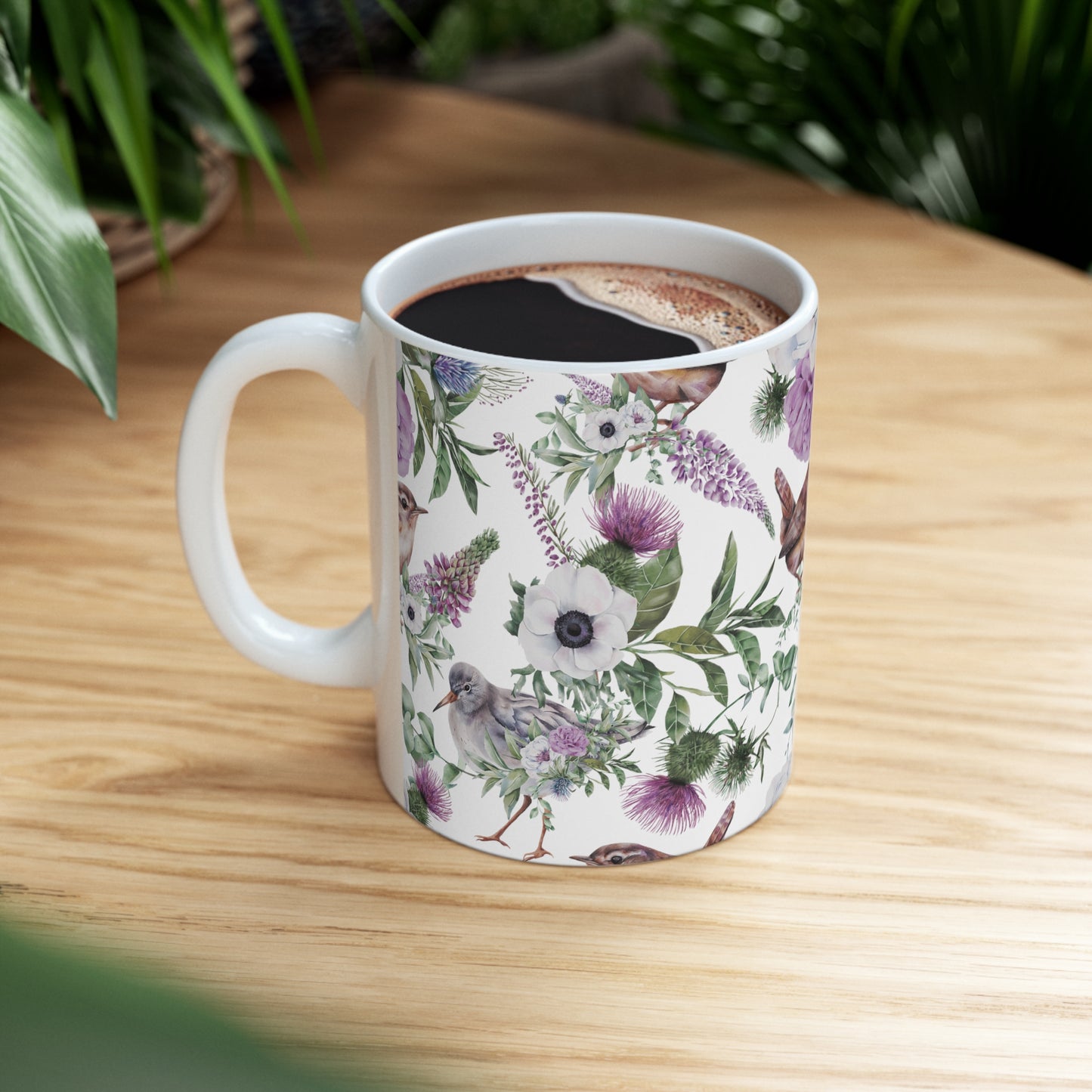 Scottish Floral, Ceramic Mug 11oz