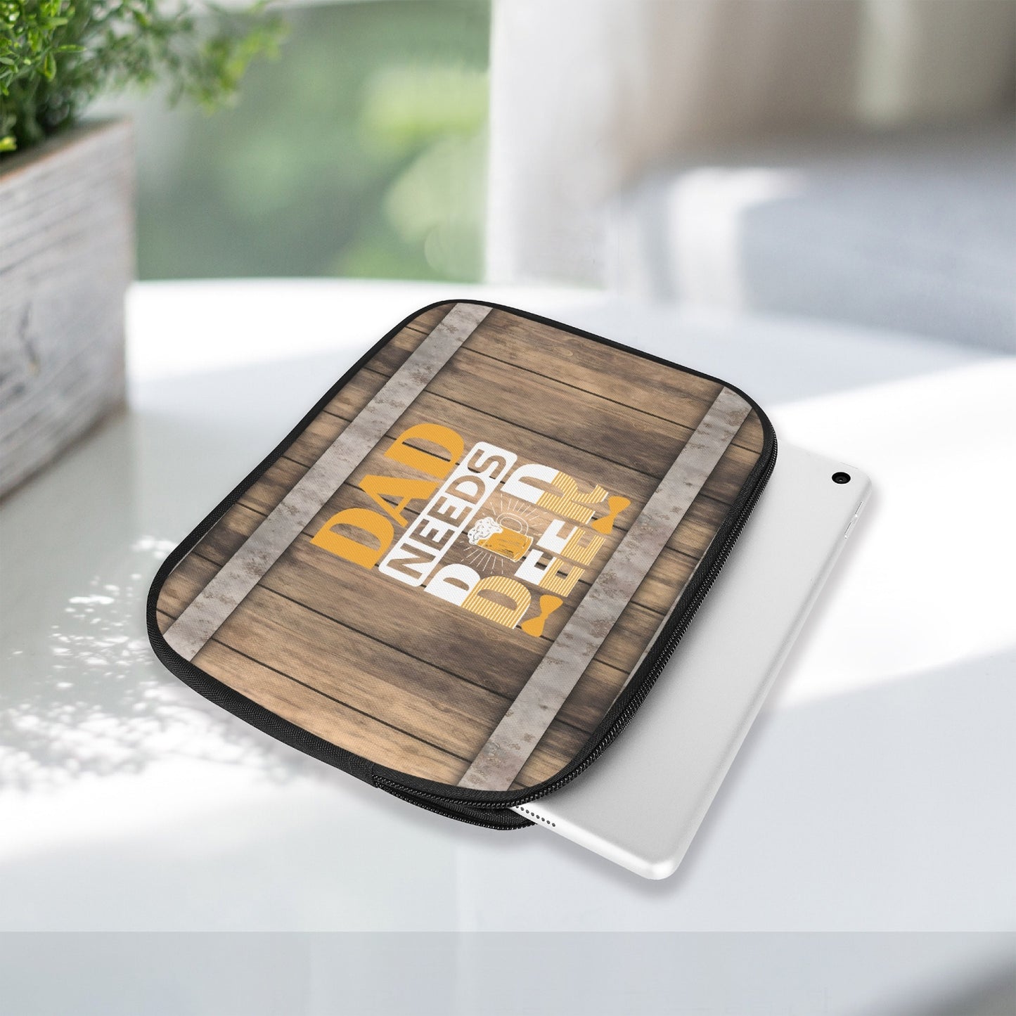 Tablet Sleeve - Dad needs a beer, awd-569