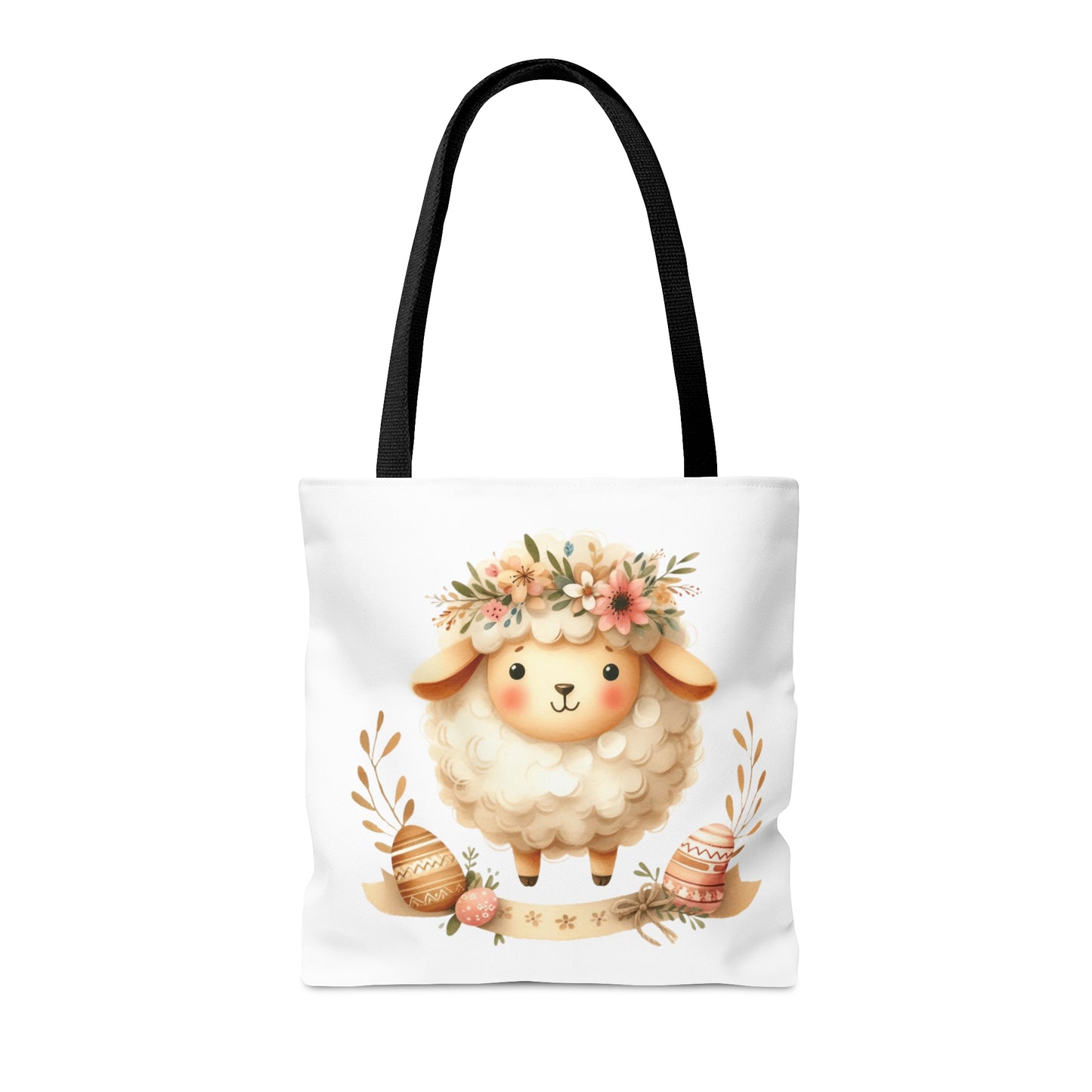 Tote Bag, Easter, Sheep, Personalised/Non-Personalised Tote bag