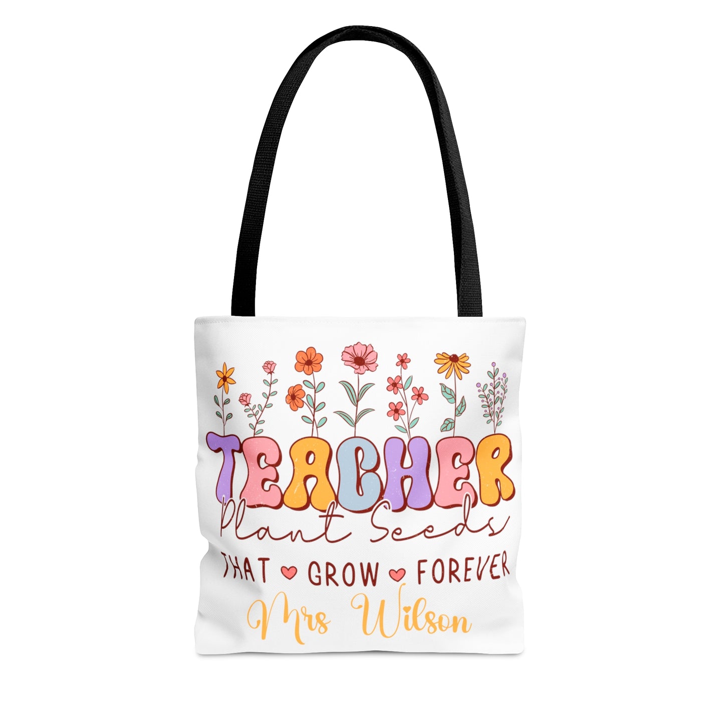 Personalised Tote Bag, Teacher Tote bag