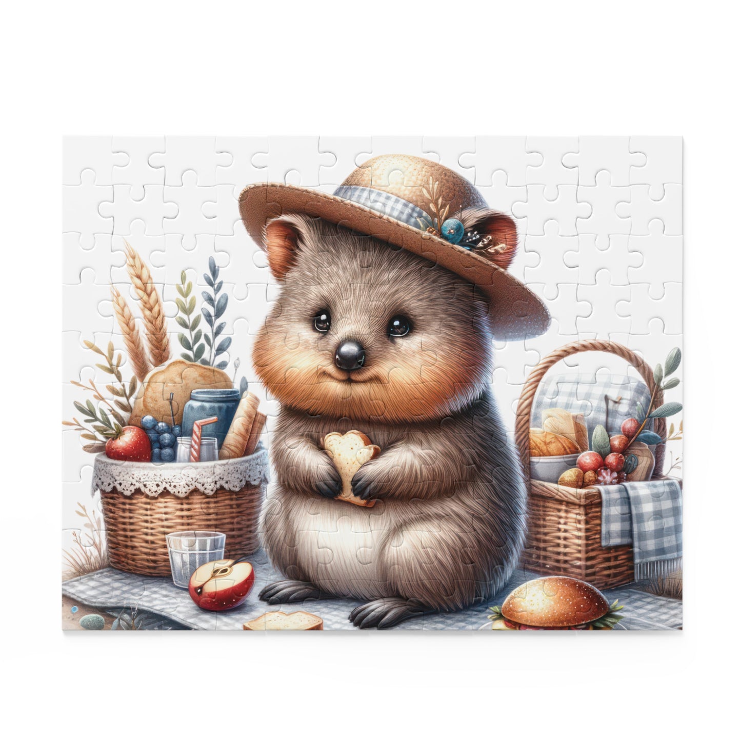 Personalised/Non-Personalised Puzzle, Quokka (120, 252, 500-Piece)