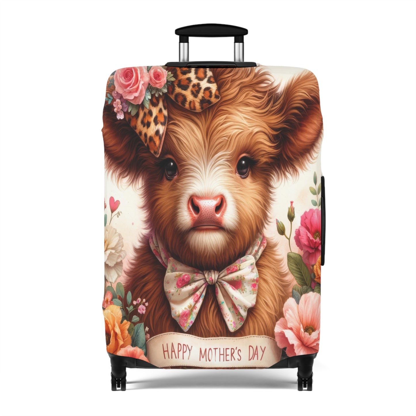 Luggage Cover, Highland Cow, awd-5000