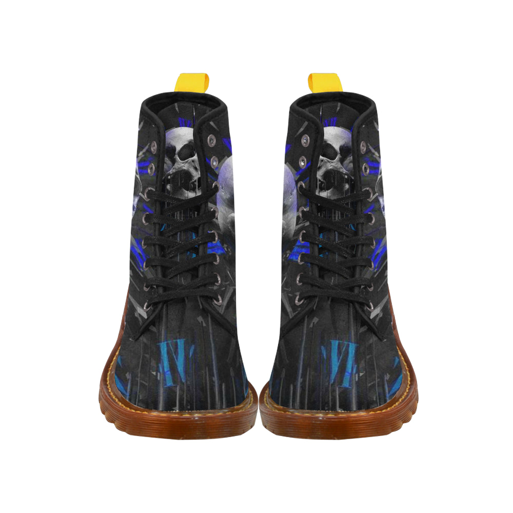 Fluent skull Martin Boots For Women Model 1203H