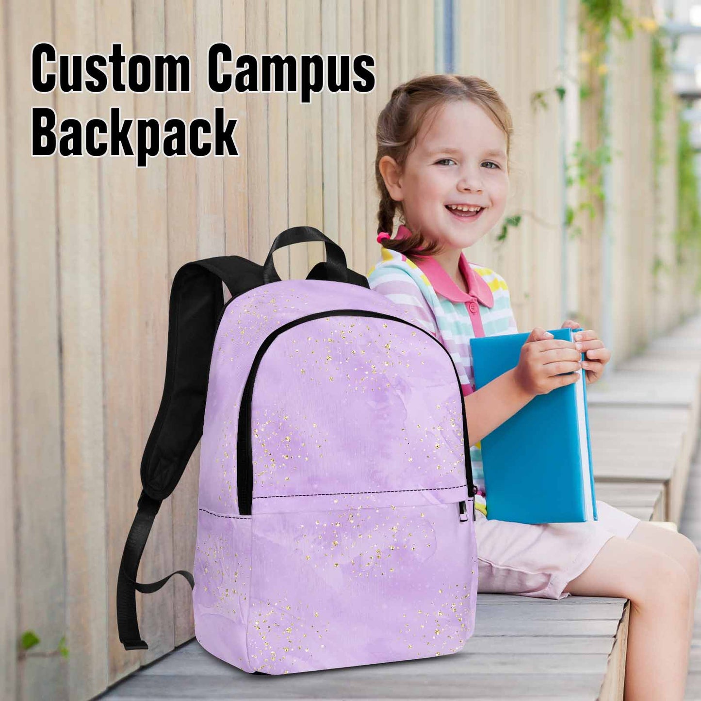 Purple Adult Casual Backpack