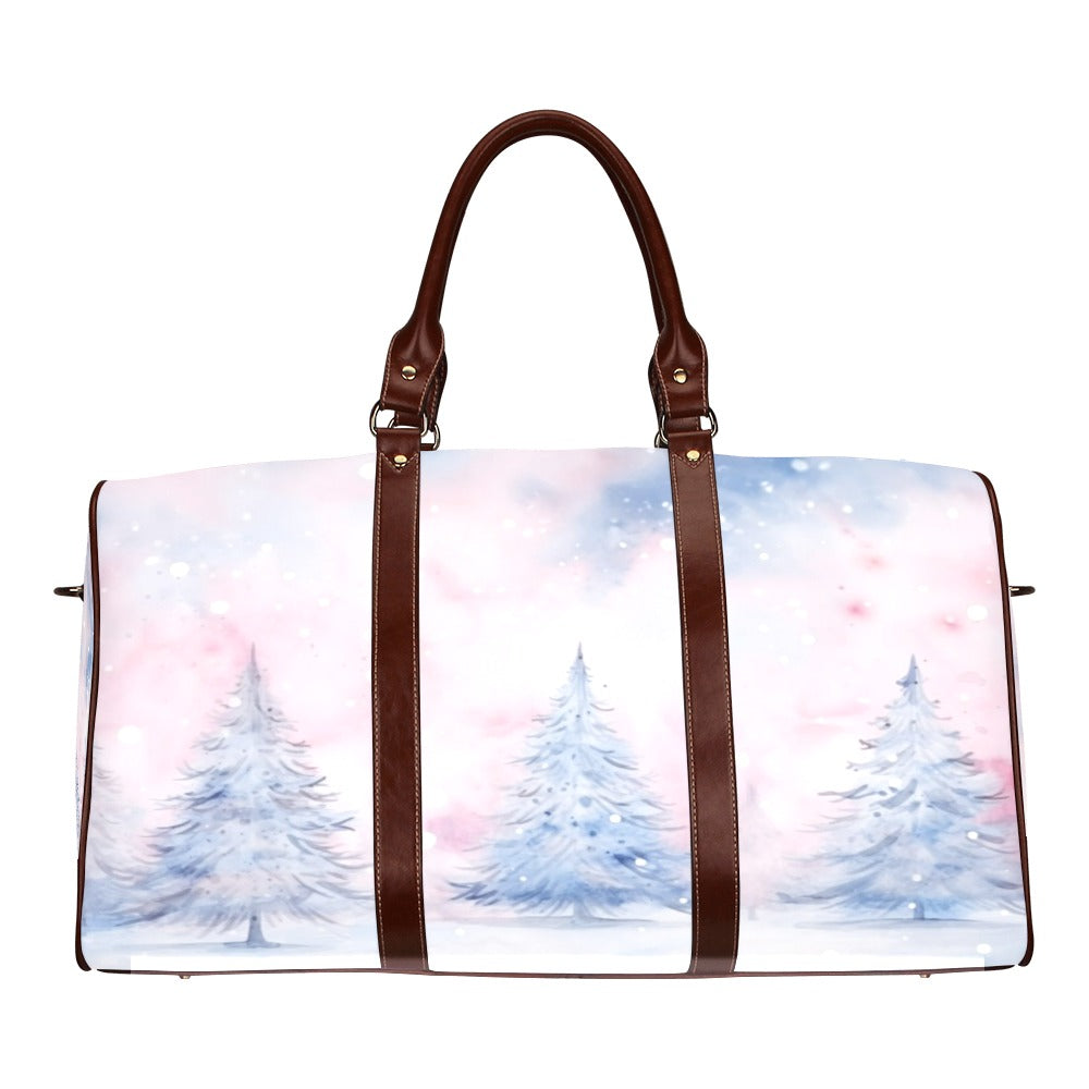 Christmas Tree 16 Waterproof Travel Bag/Small (Model 1639)