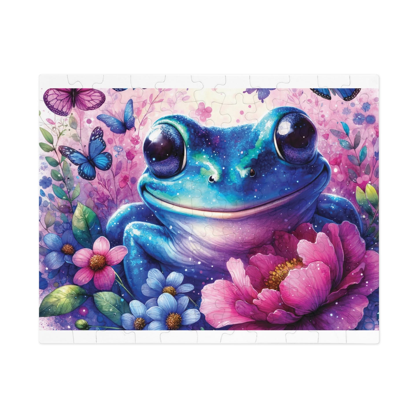 Jigsaw Puzzle, Frog, Personalised/Non-Personalised (30, 110, 252, 500,1000-Piece)