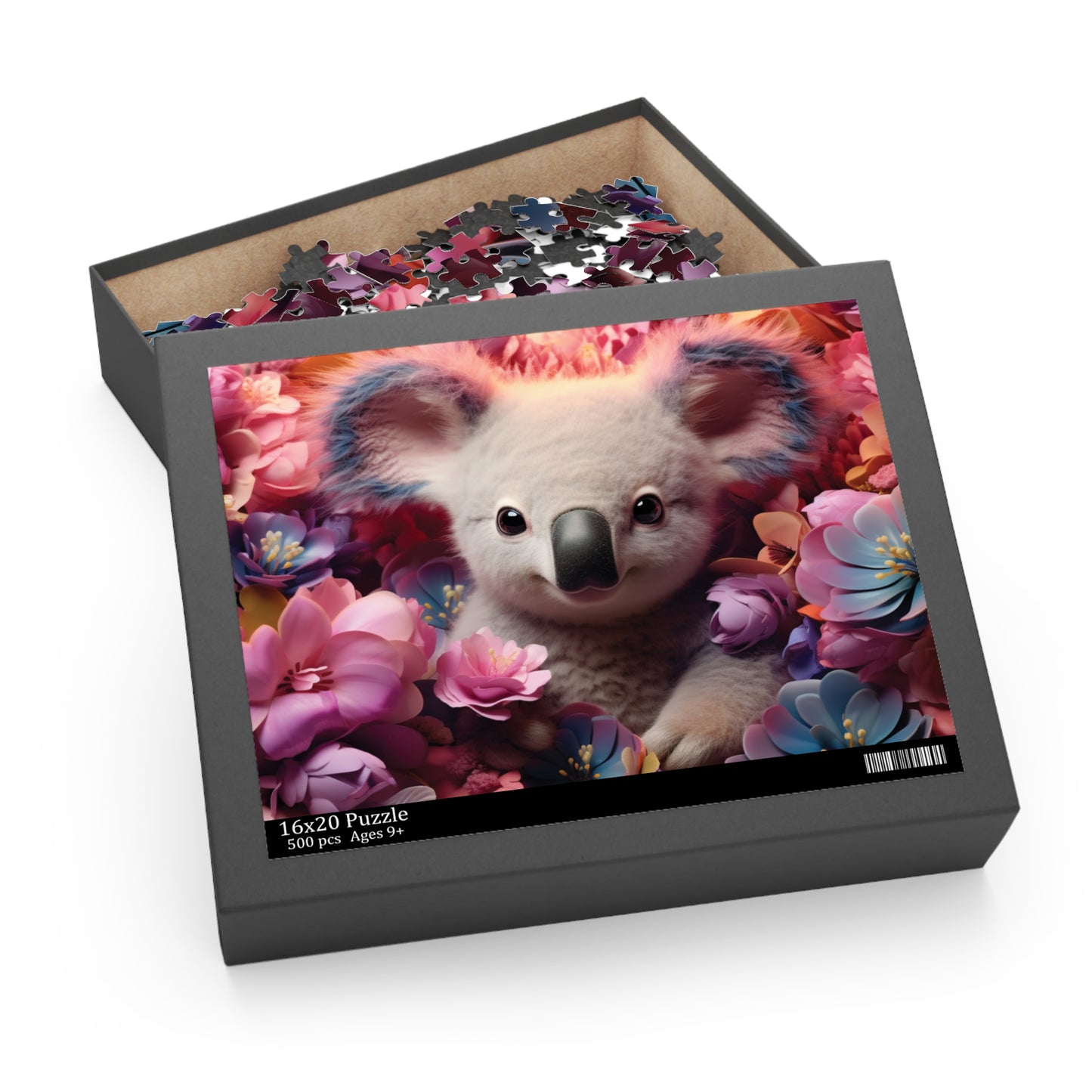 Personalised/Non-Personalised Puzzle, Koala (120, 252, 500-Piece)