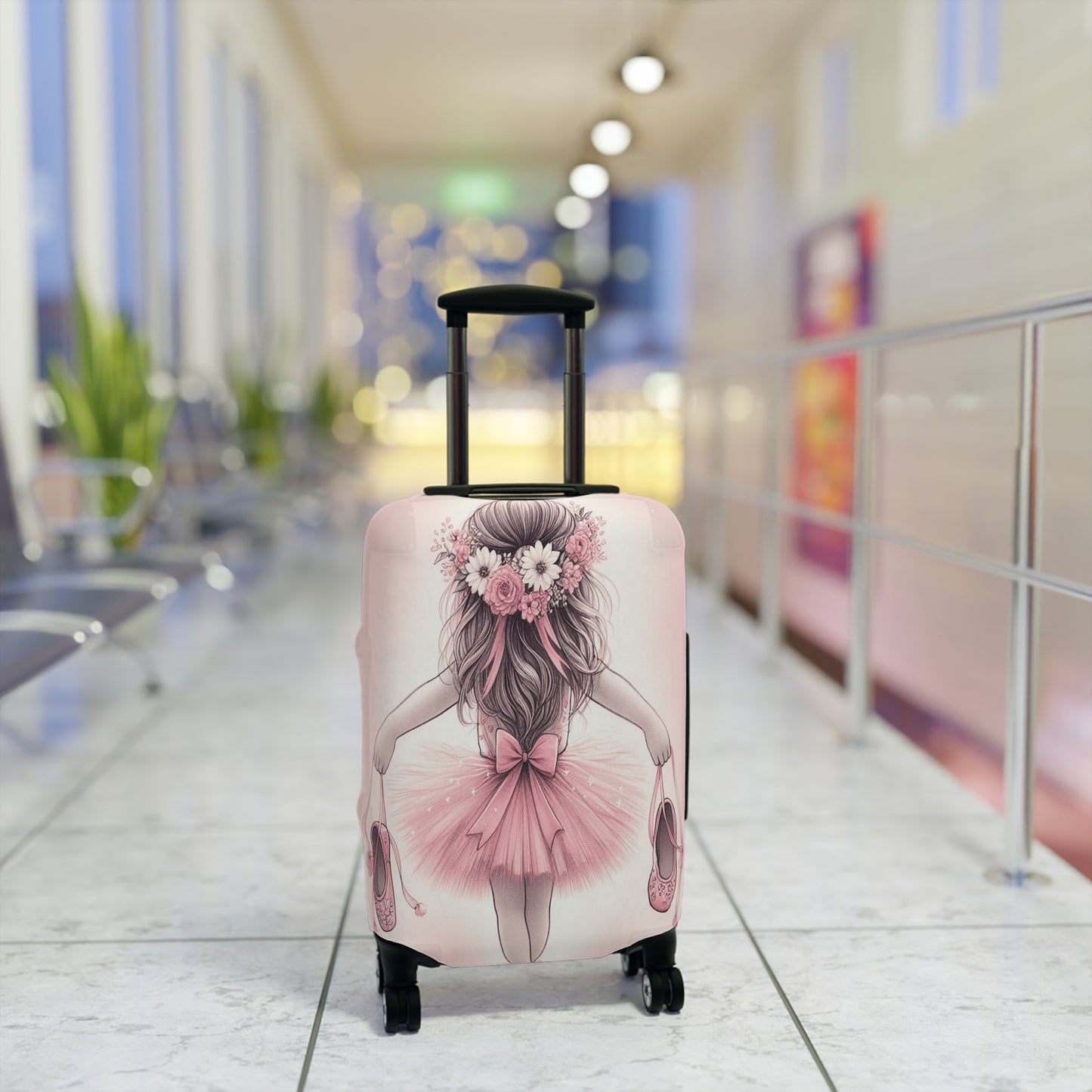 Luggage Cover, Pretty Ballerina, awd-1424