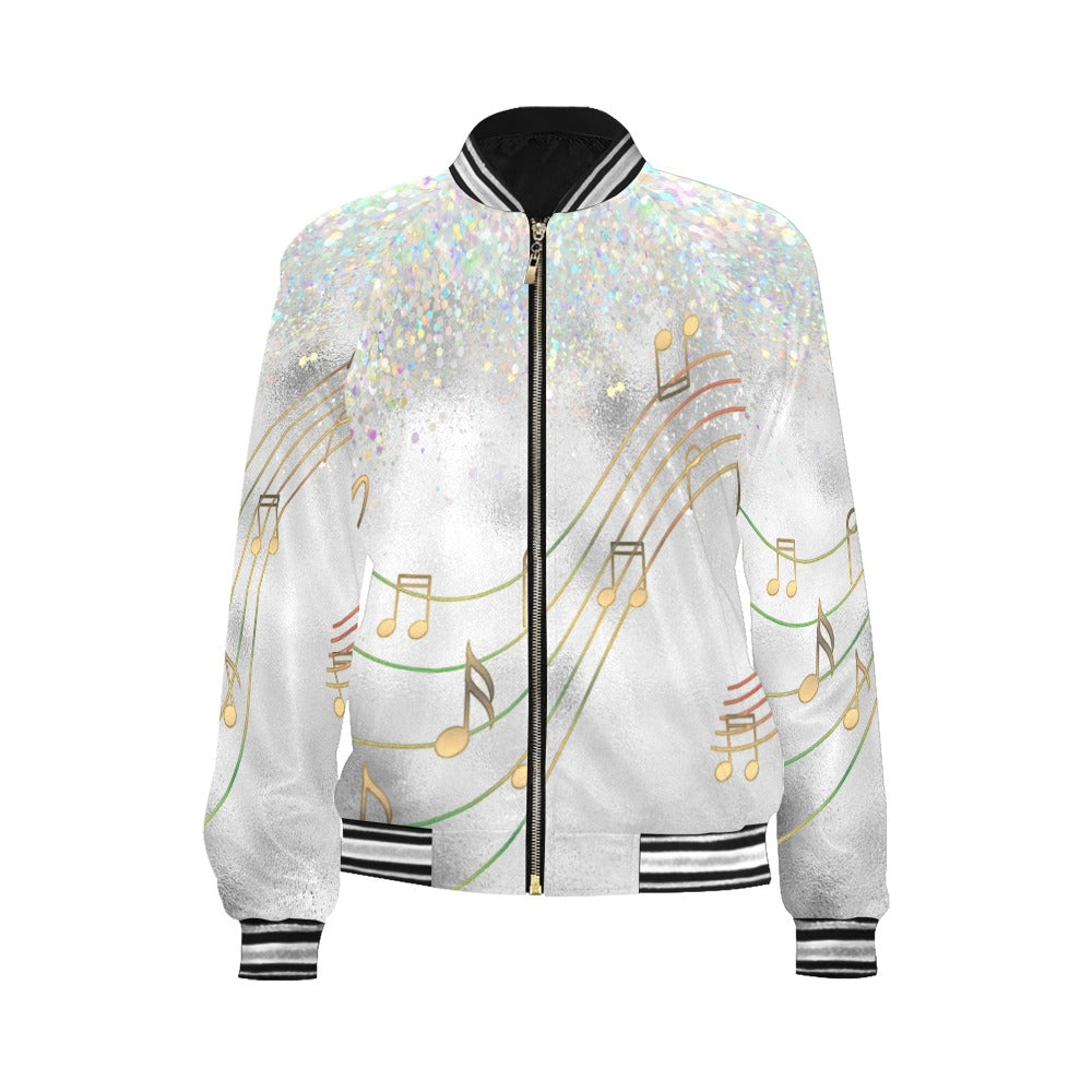 Music awd547 Bomber Jacket for Women