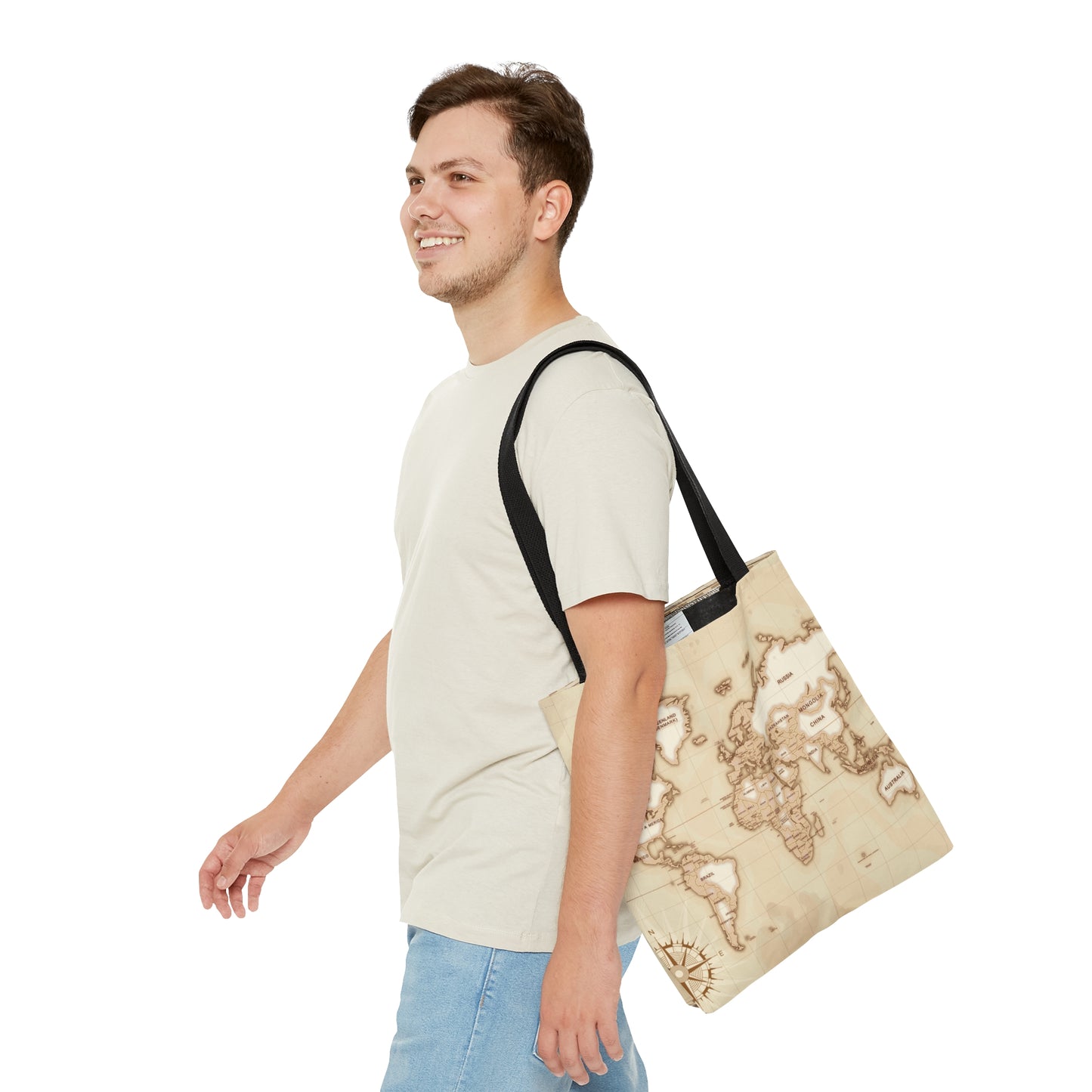 Tote Bag, World Map