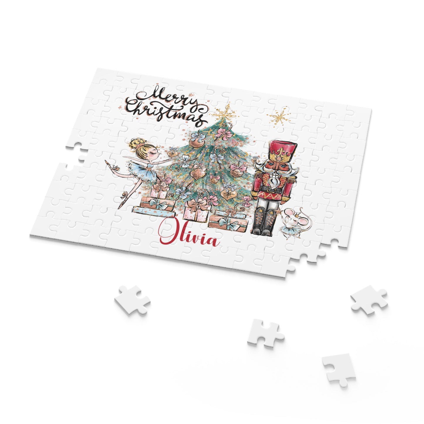 Puzzle, Christmas, Nutcracker, Sugar Plum Fairy, Personalised/Non-Personalised, (120, 252, 500-Piece)