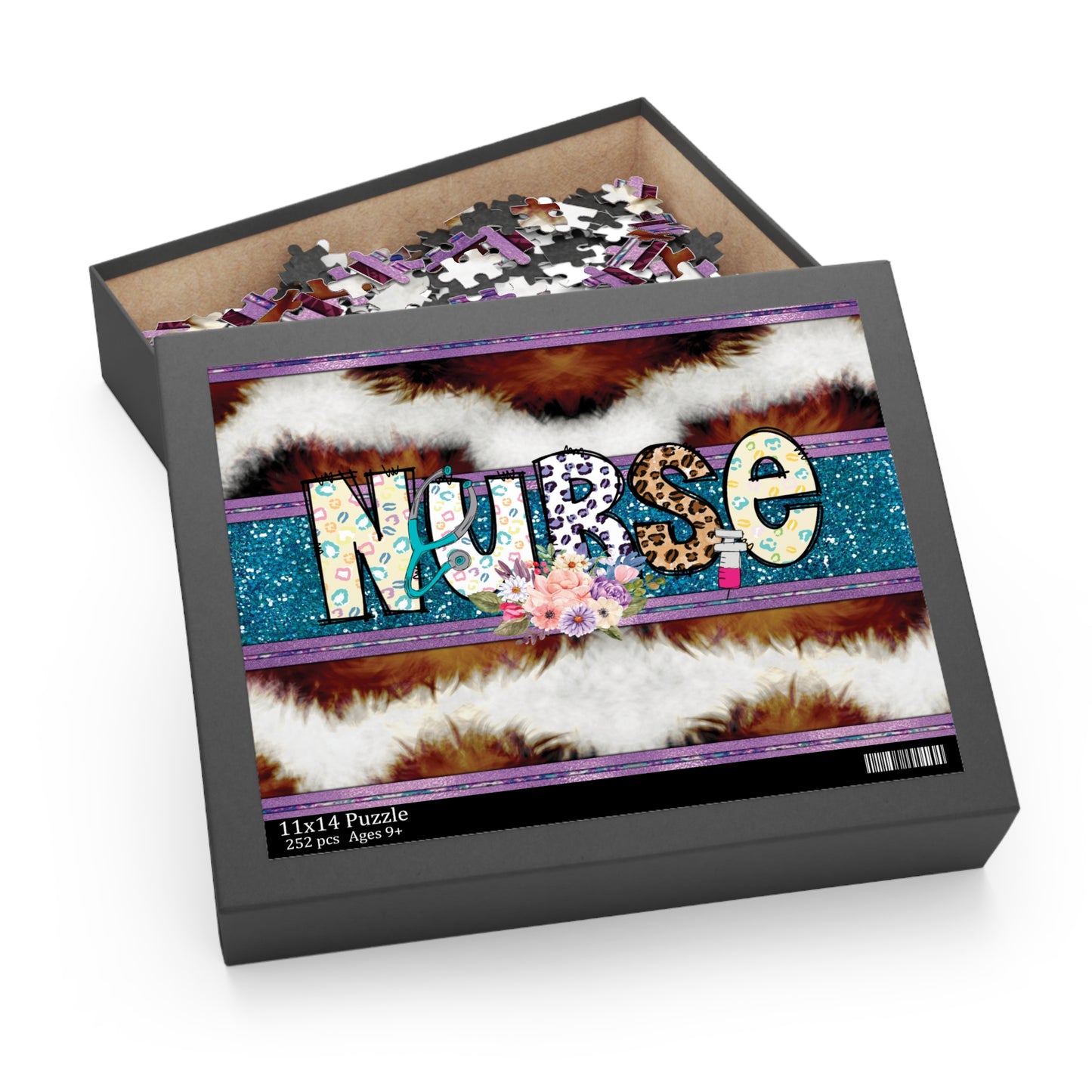 Personalised/Non-Personalised Puzzle, Nurse (120, 252, 500-Piece)