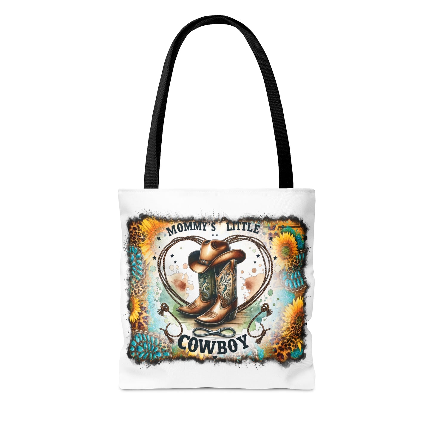 Tote Bag, Western, Mummy's little Cowboy