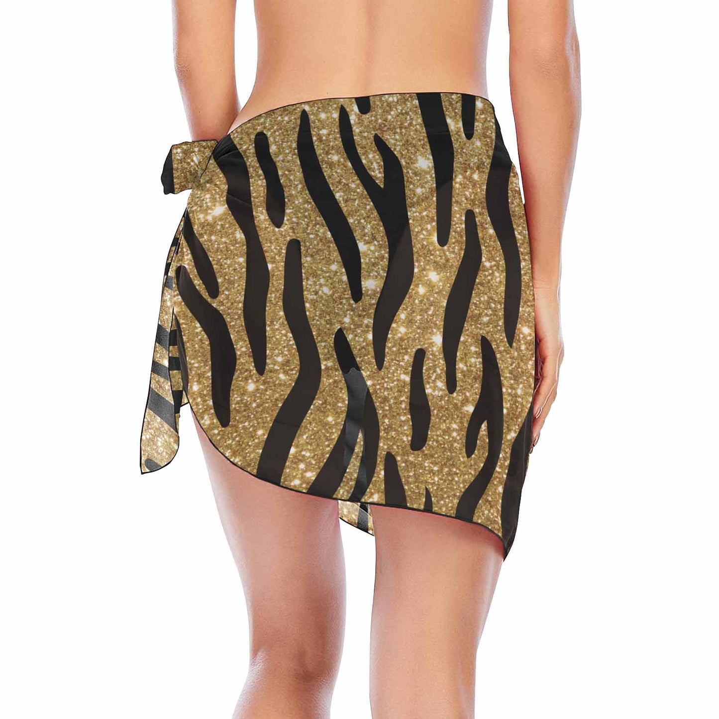 Animal Print 9  Women's Beach Sarong Wrap