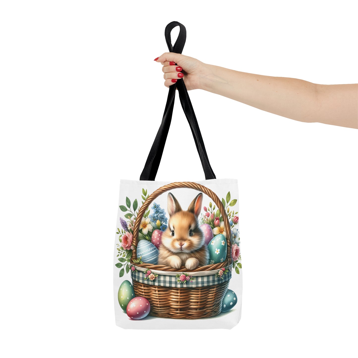 Tote Bag, Easter, Rabbit, Personalised/Non-Personalised Tote bag