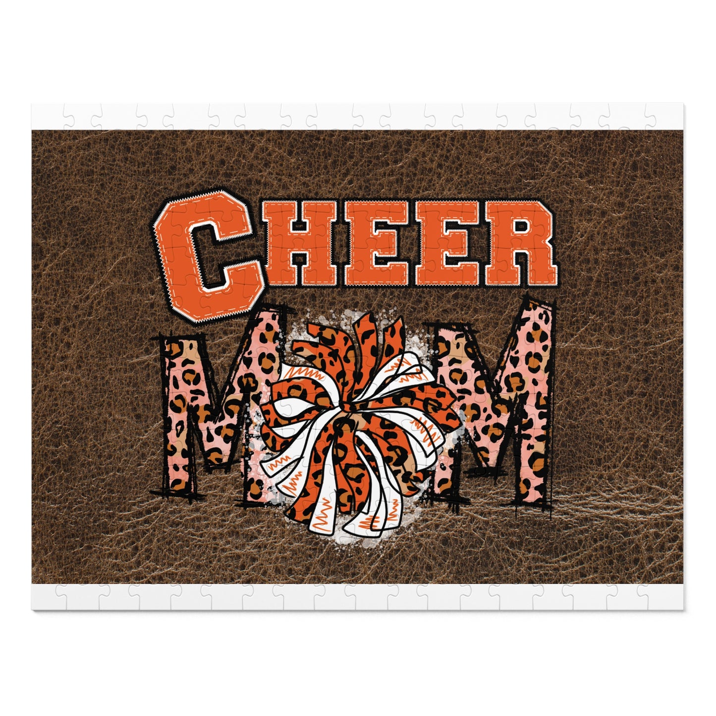 Jigsaw Puzzle, Cheer Mom, Personalised/Non-Personalised (30, 110, 252, 500,1000-Piece)