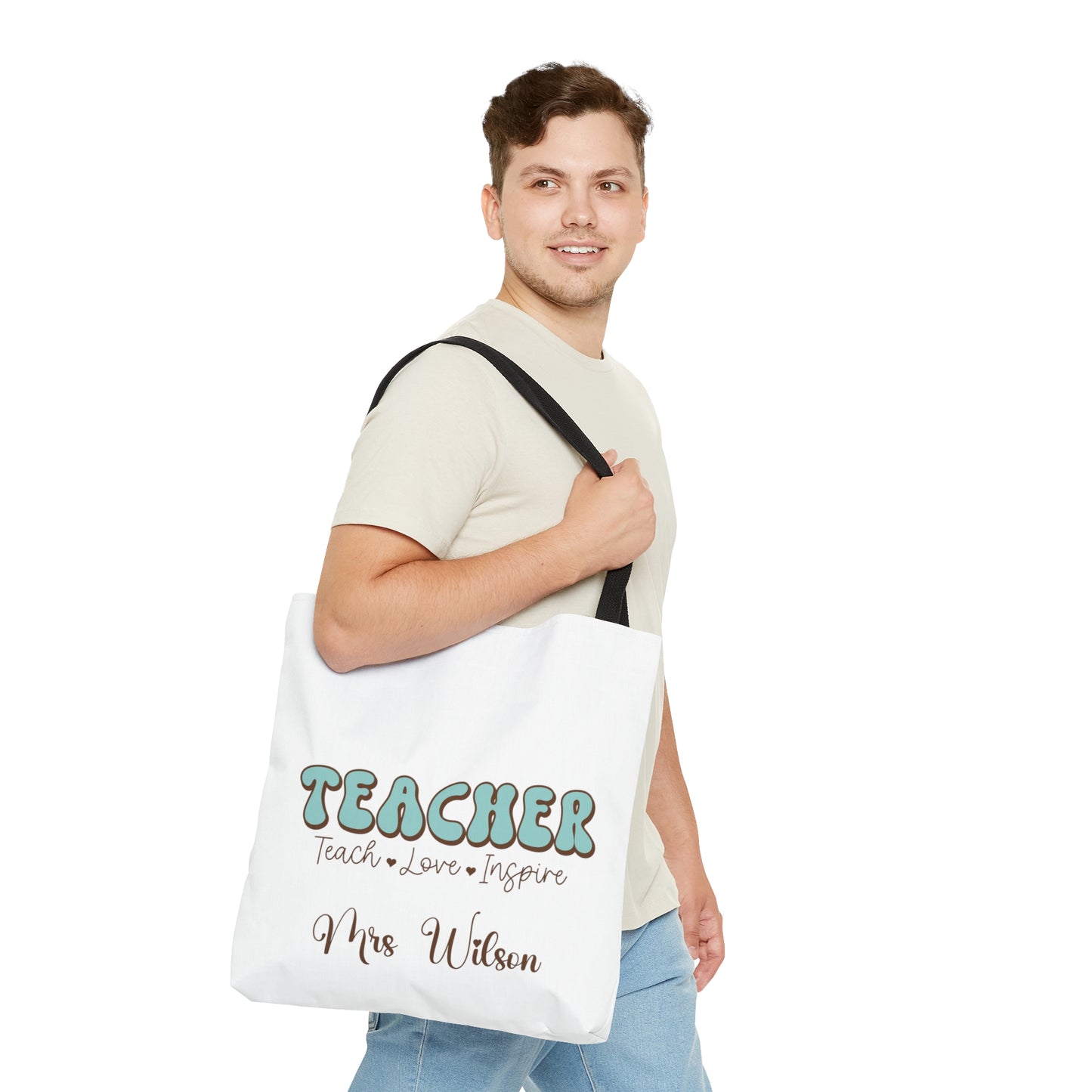 Personalised Tote Bag, Teacher Tote bag