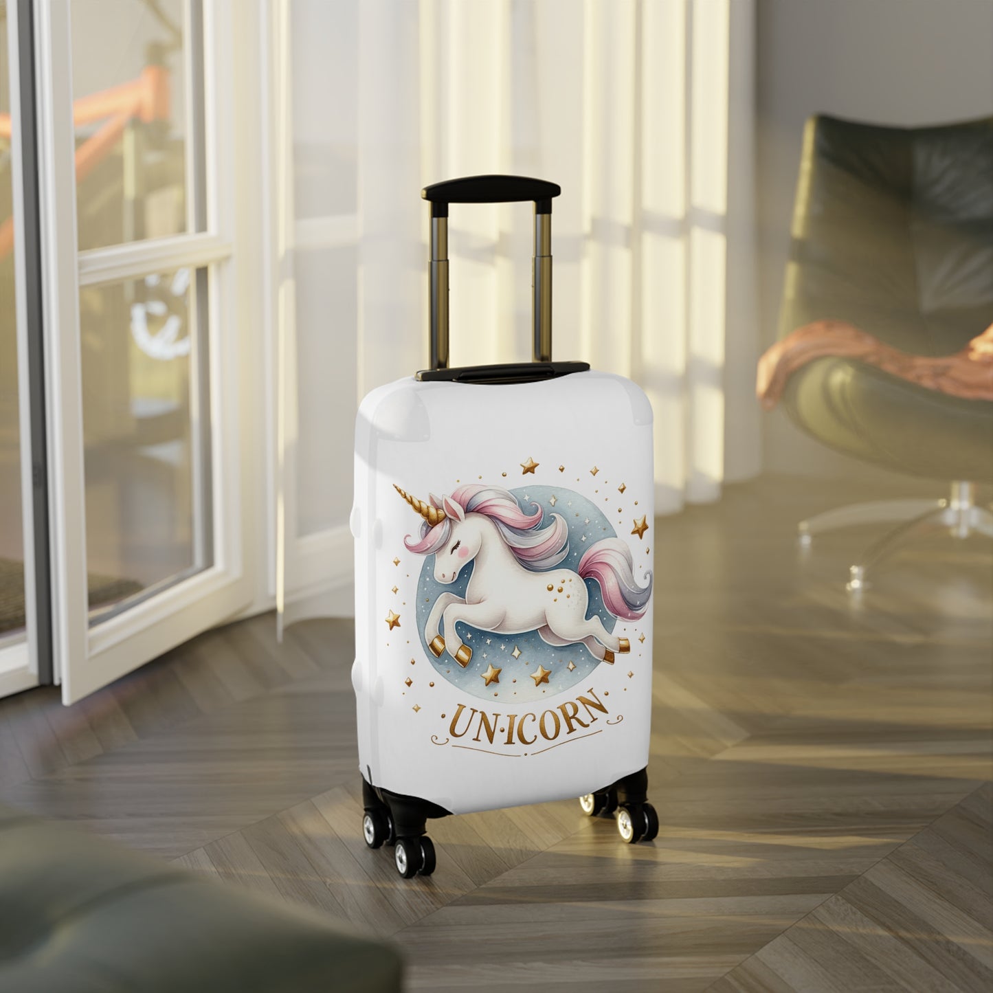 Luggage Cover, Unicorn, awd-4045