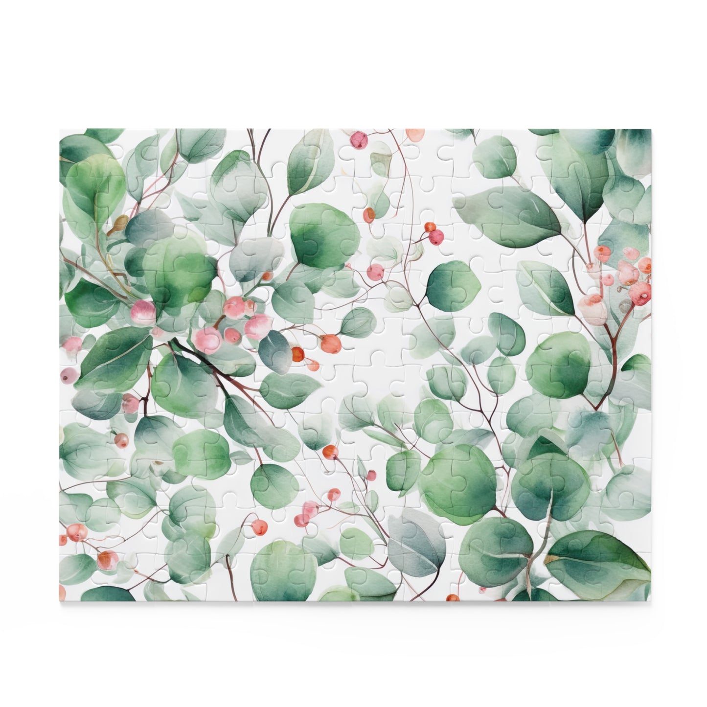 Personalised/Non-Personalised Puzzle, Eucalyptus Leaves (120, 252, 500-Piece)